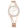 Swarovski Hyperbola Bangle Watch Swiss Made Metal Bracelet Rose Gold Tone Rose Gold-Tone Finish SW5715465