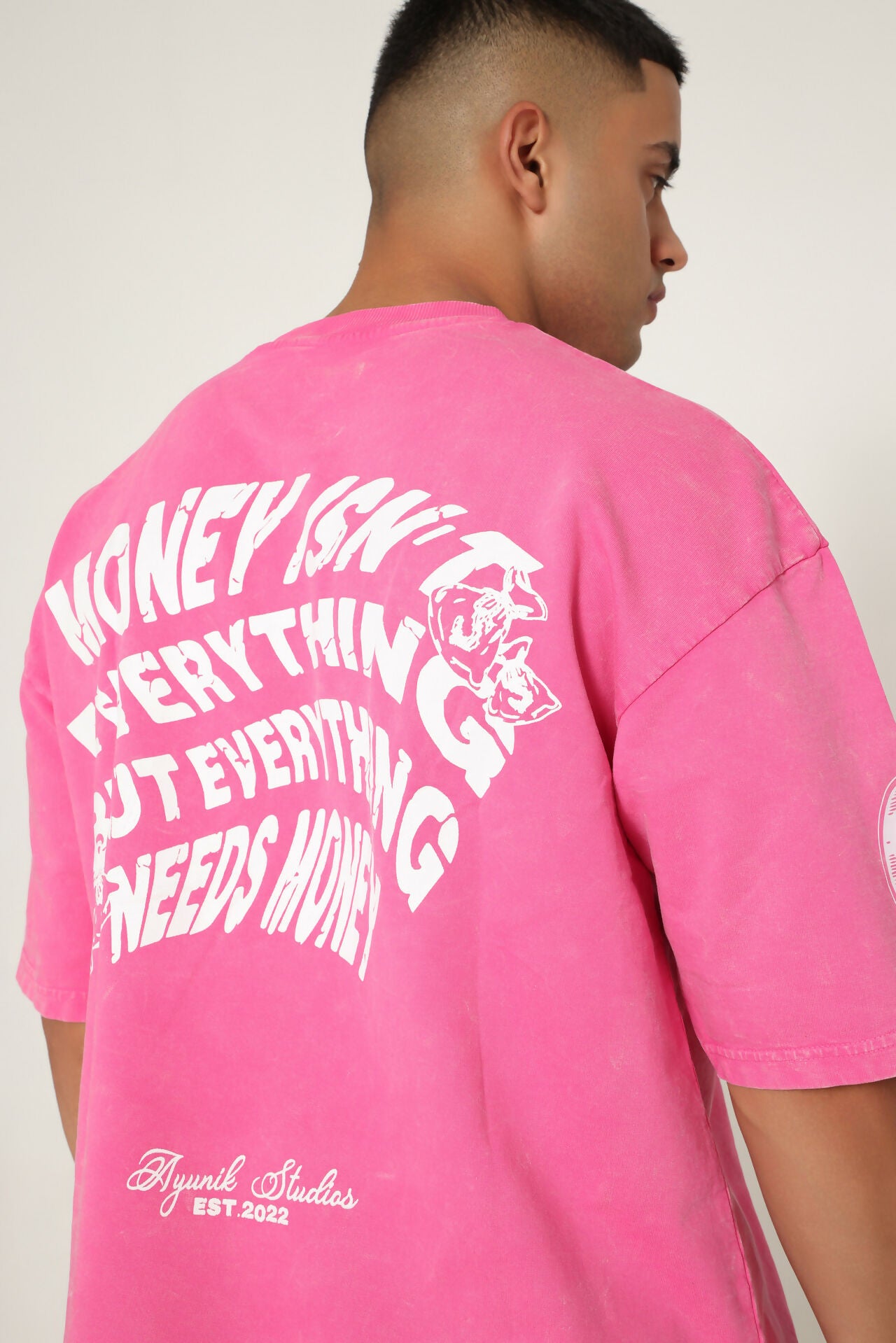 CASH CREED TEE ( HOT PINK )