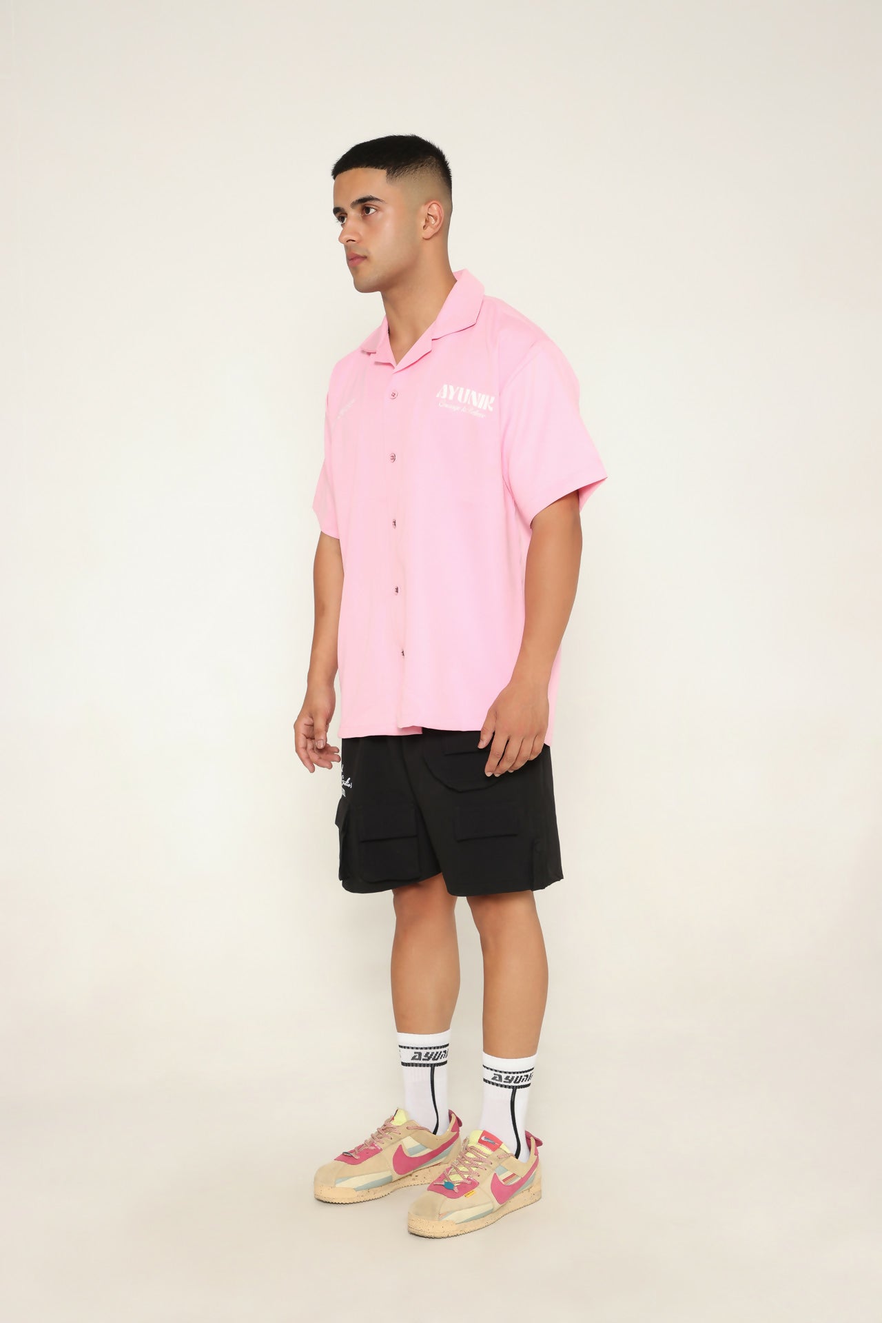 BabyPink Signature Bowling Shirt