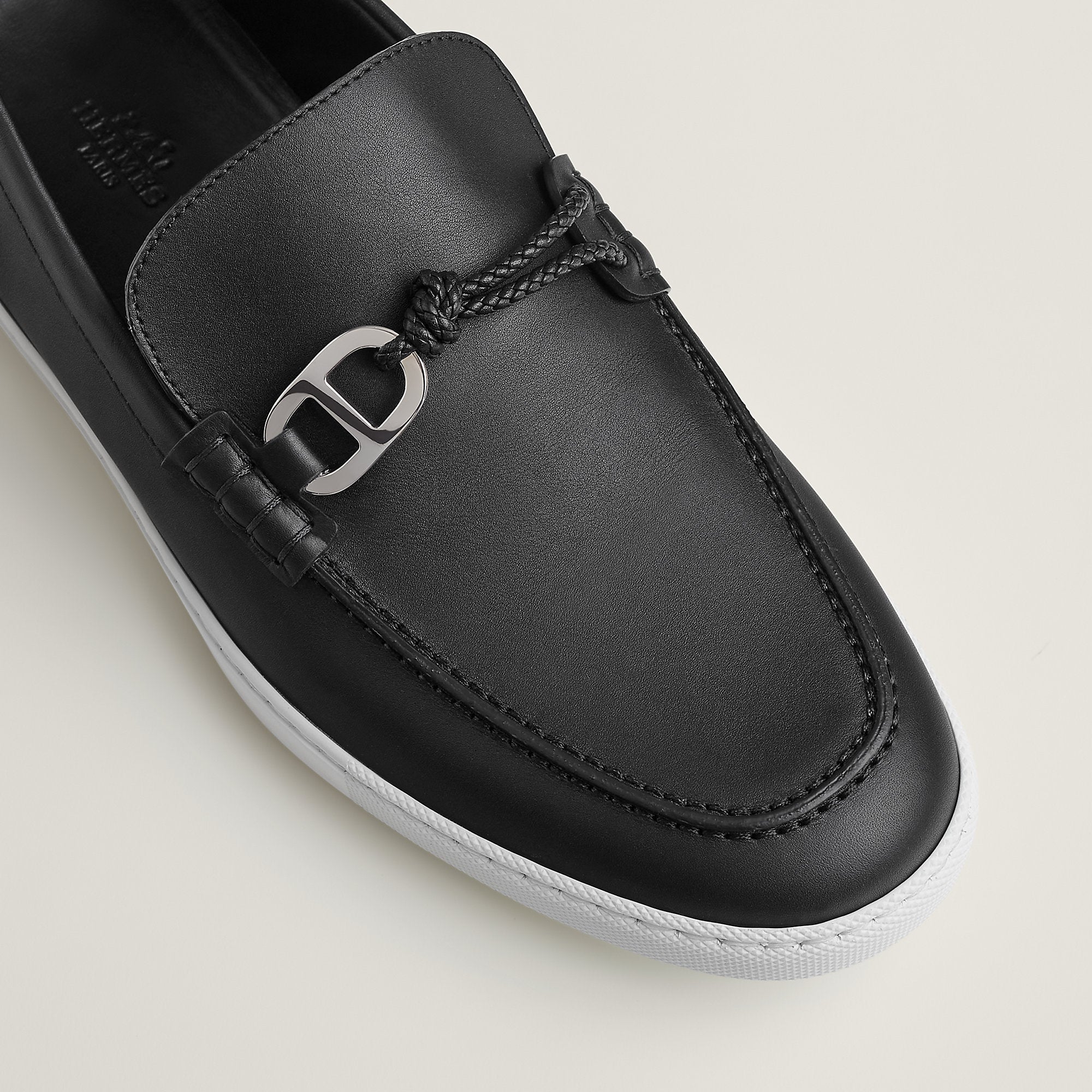 Hermes Ignacio Loafer Noir