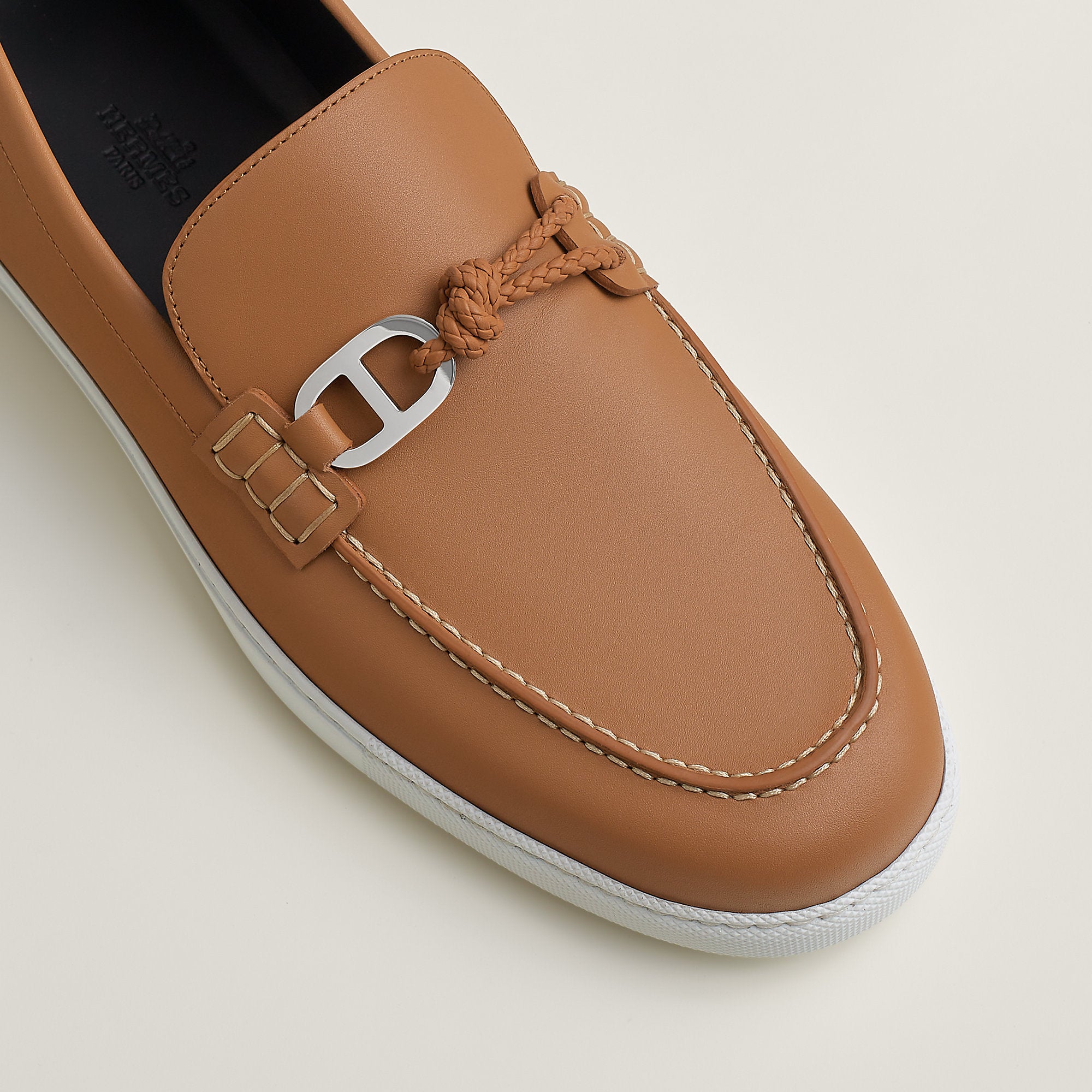 Hermes Ignacio Loafer Naturel