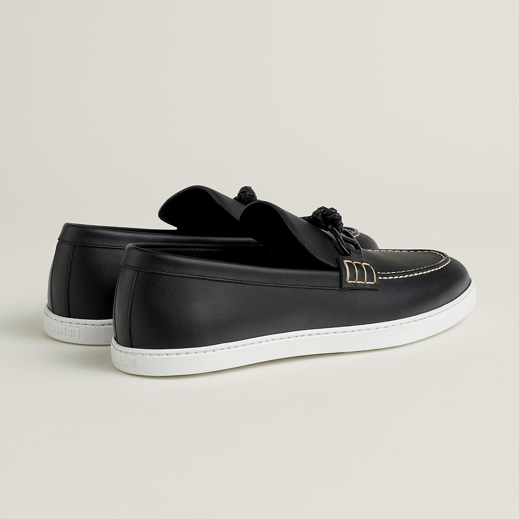 Hermes Ignacio Loafer Noir