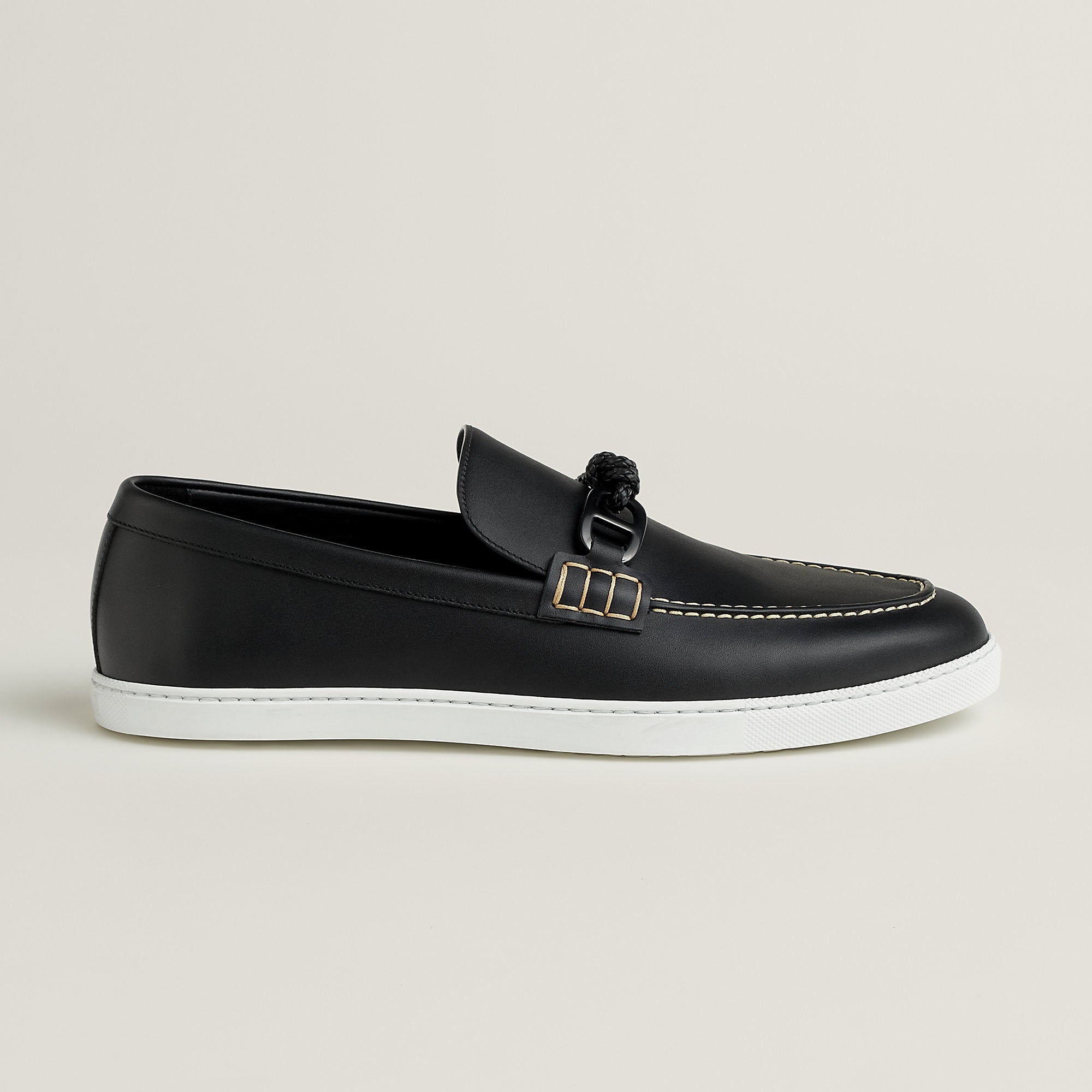 Hermes Ignacio Loafer Noir