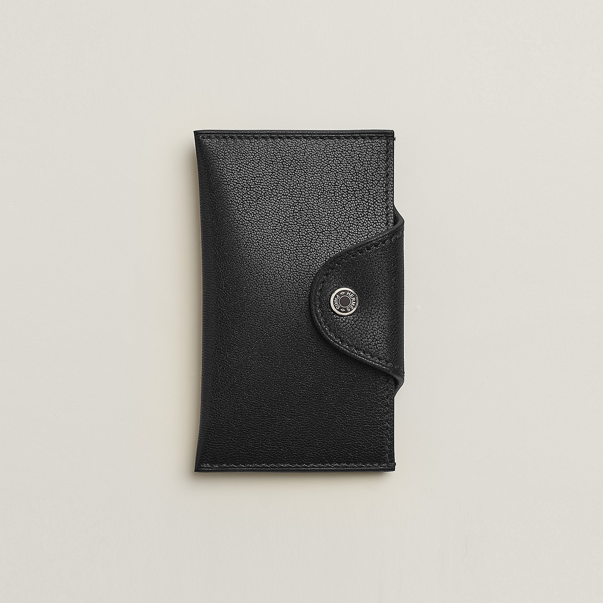 Hermes Iliade Card Holder Noir