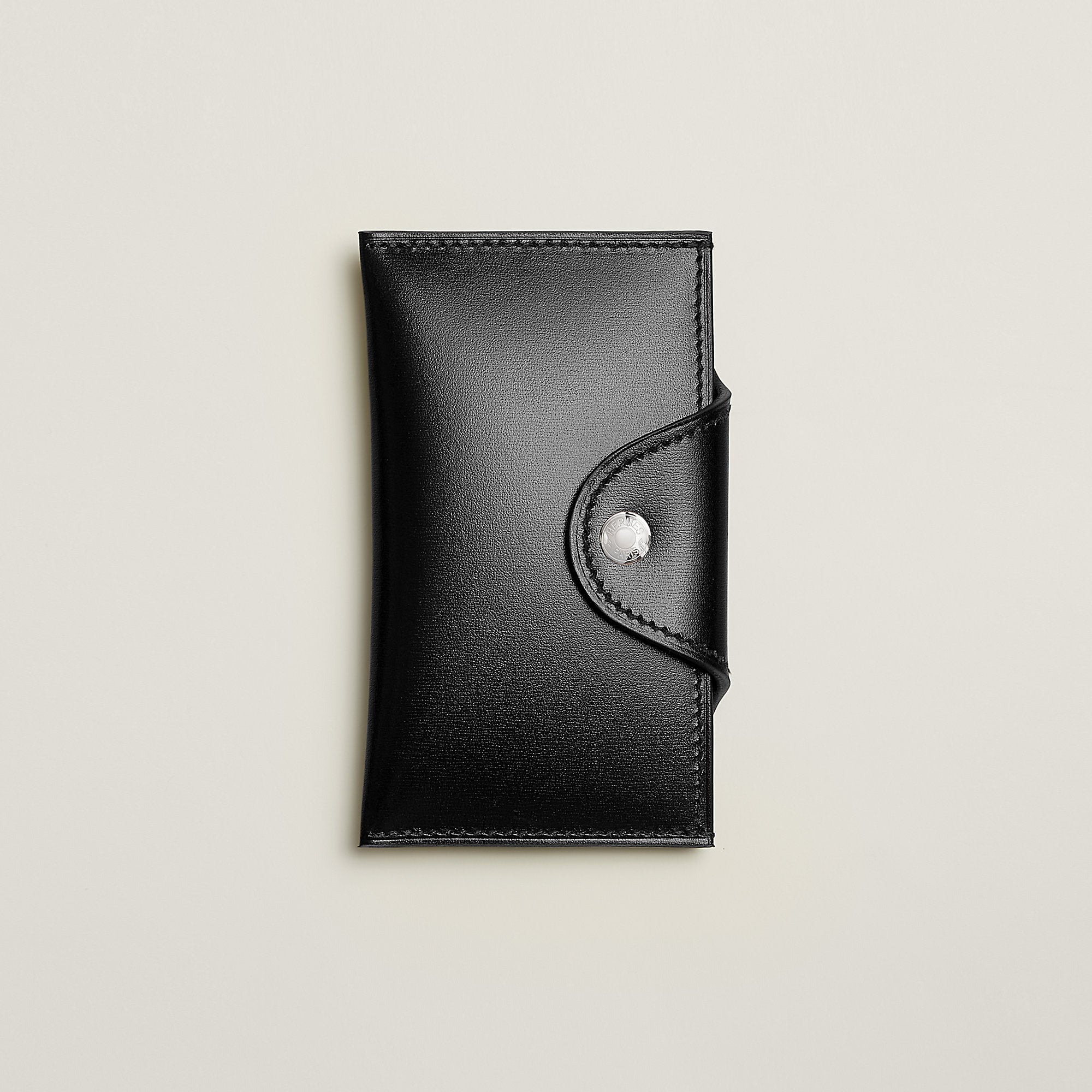Hermes Iliade Card Holder Noir