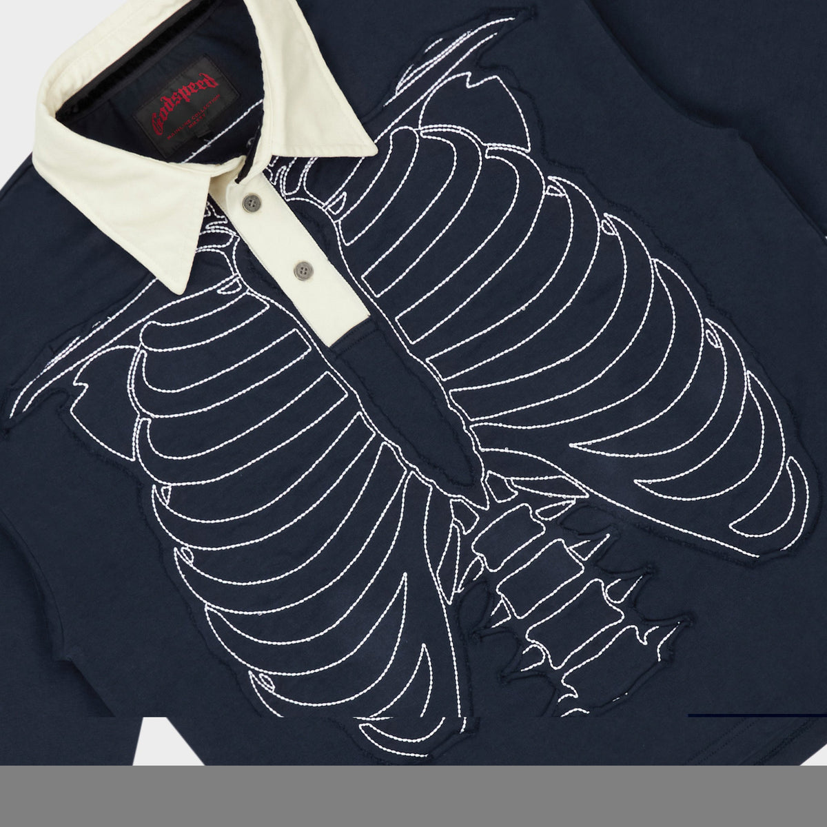 Godspeed Anatomy Polo Shirt (Navy)