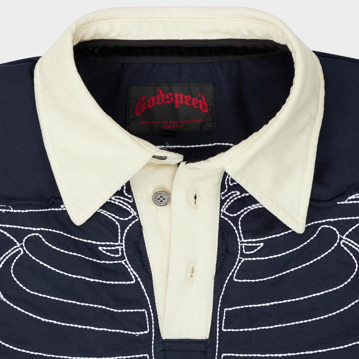 Godspeed Anatomy Polo Shirt (Navy)