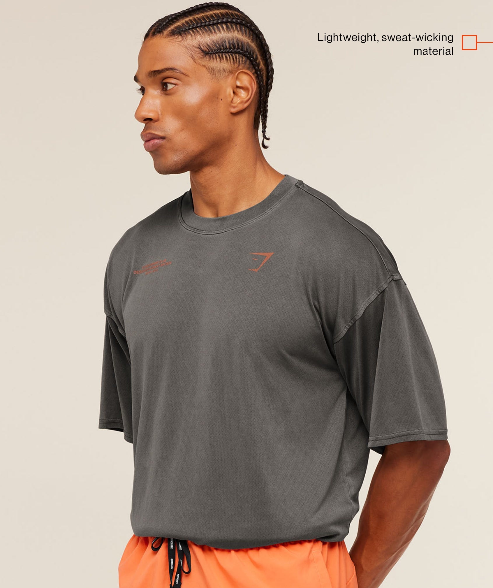 Gymshark Conditioning Club Washed T-Shirt Black