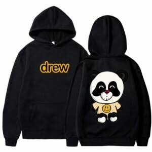 Drew House Panda Hoodie Black