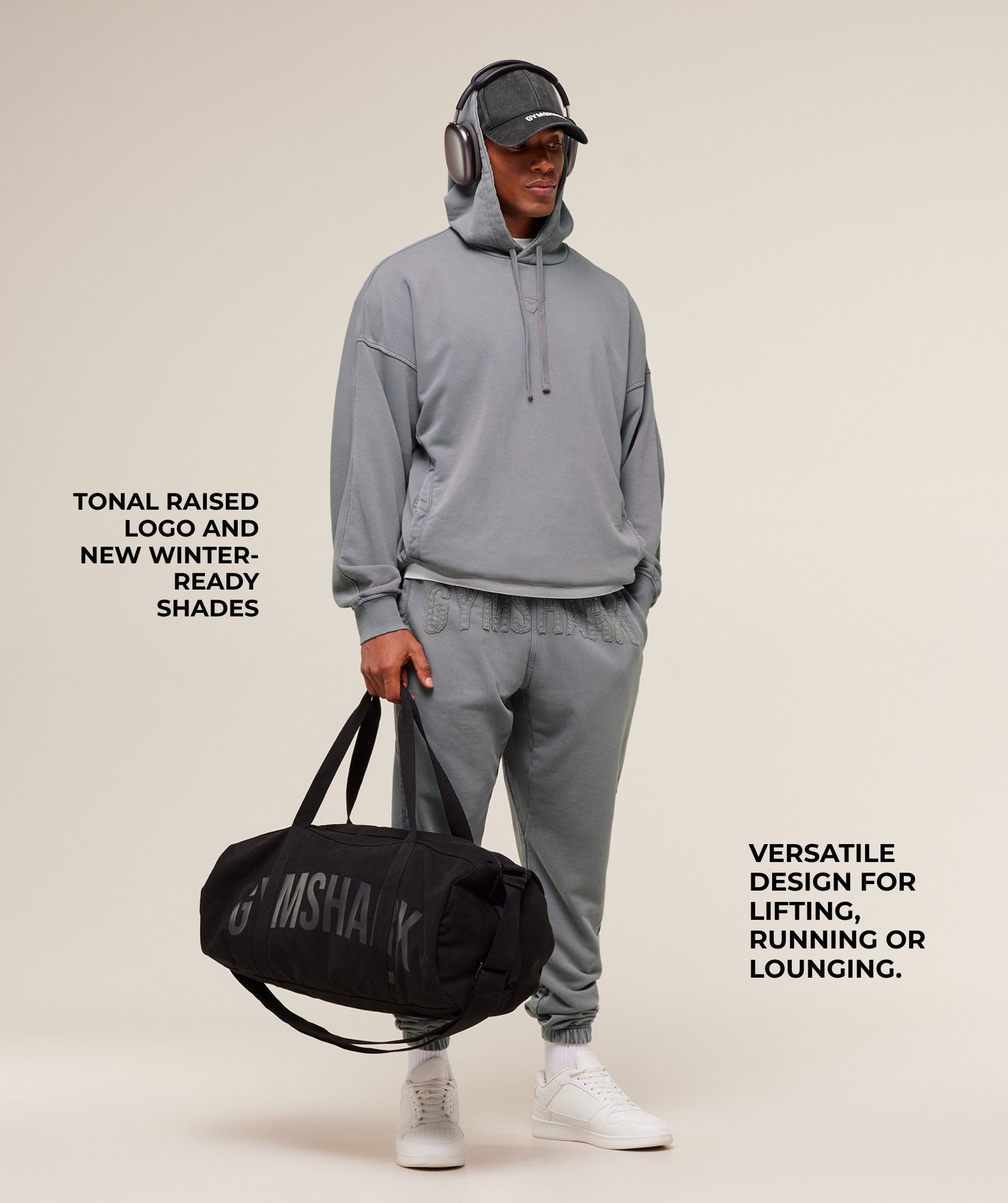 Gymshark Power Washed Jogger Gs Medium Grey