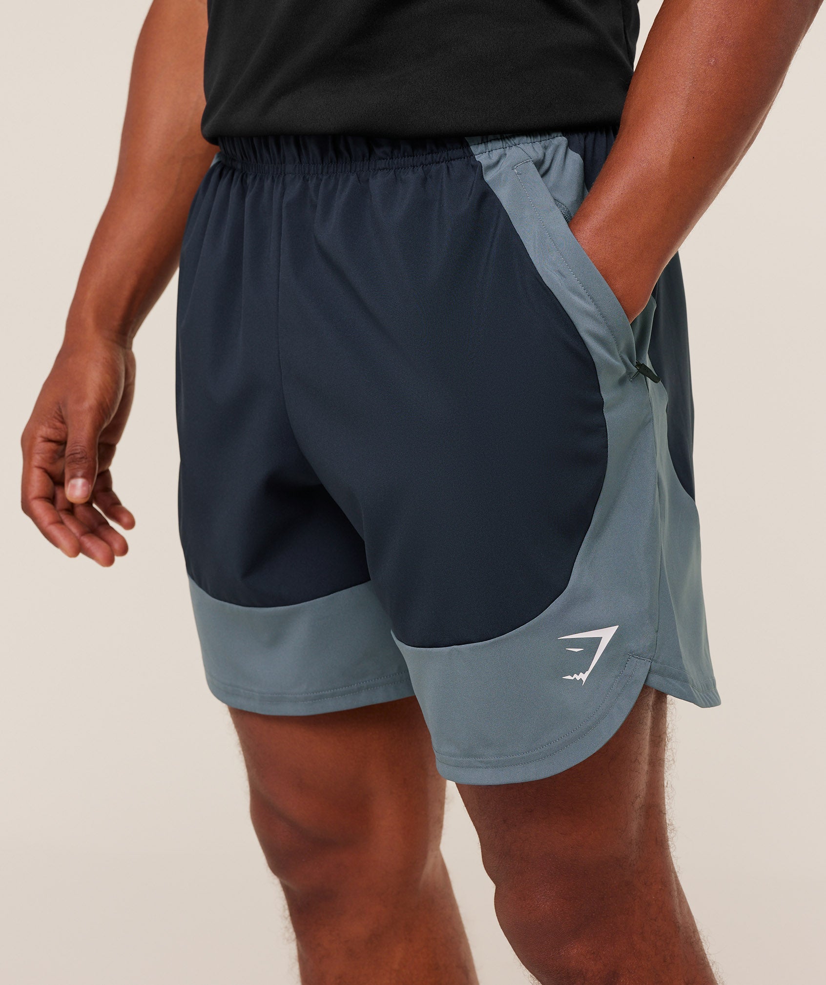 Gymshark Sport 25 Block 7" Shorts Heavy Blue