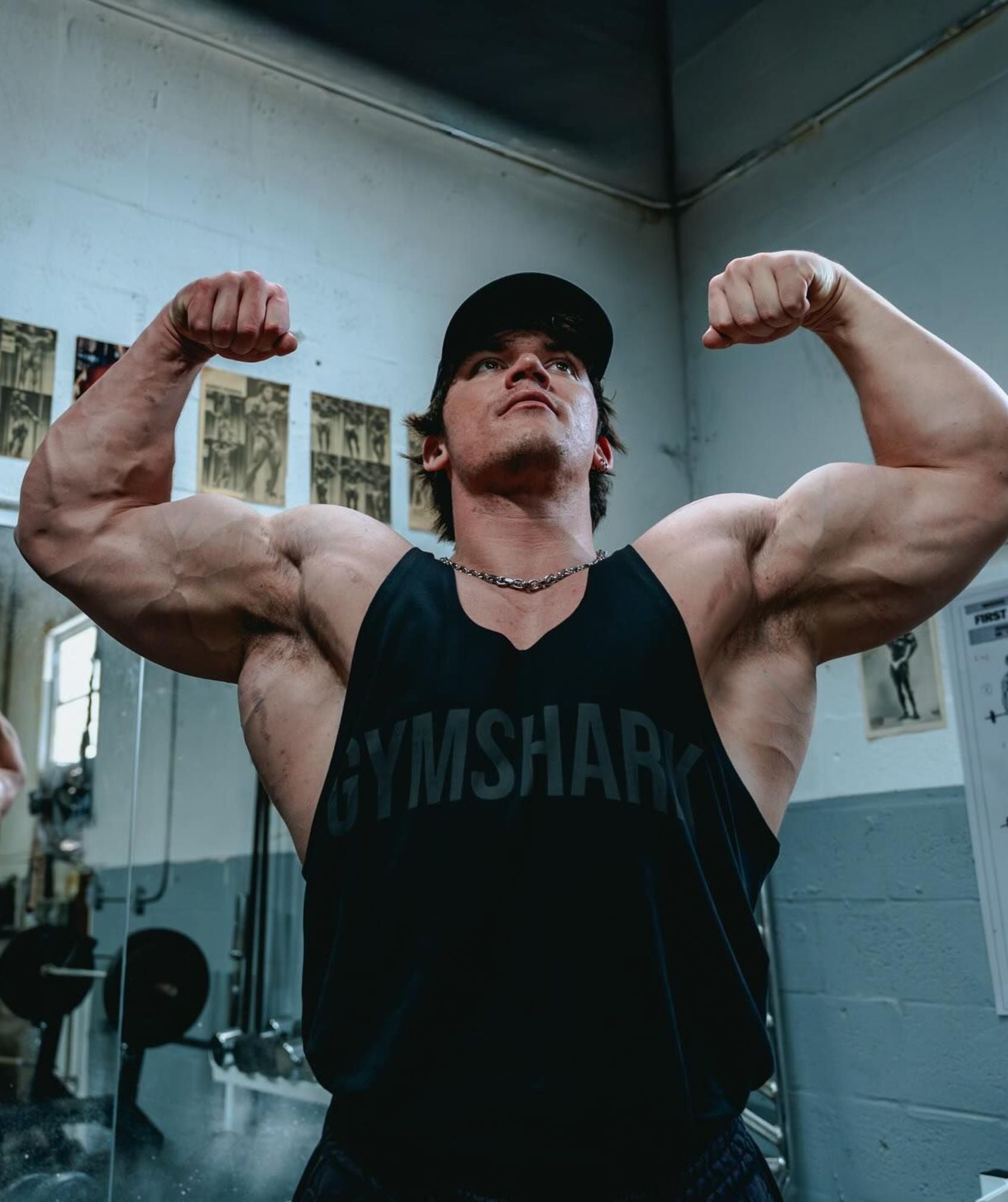 Gymshark Power Stringer Black