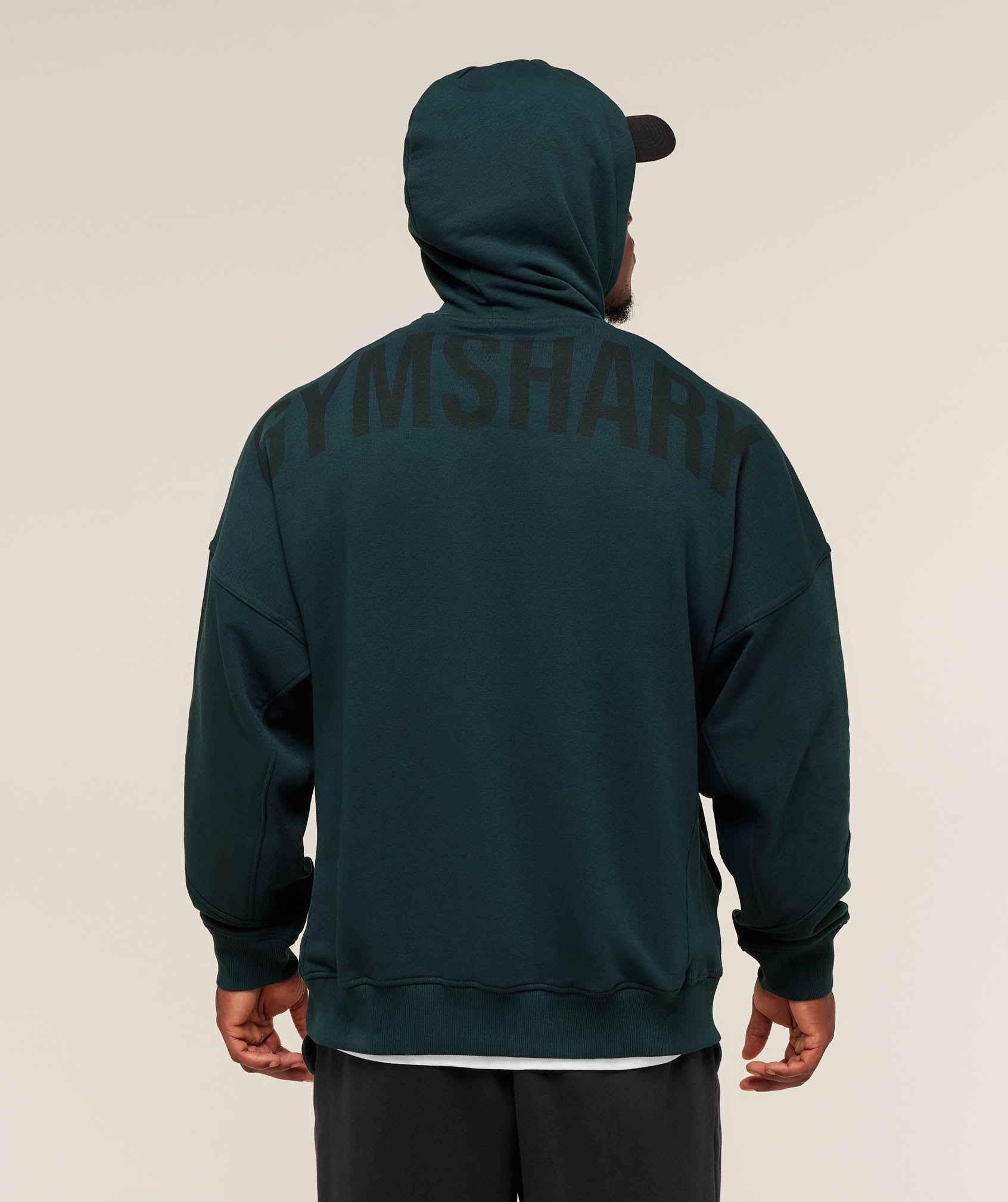Gymshark Power Hoodie Deep Petrol Blue