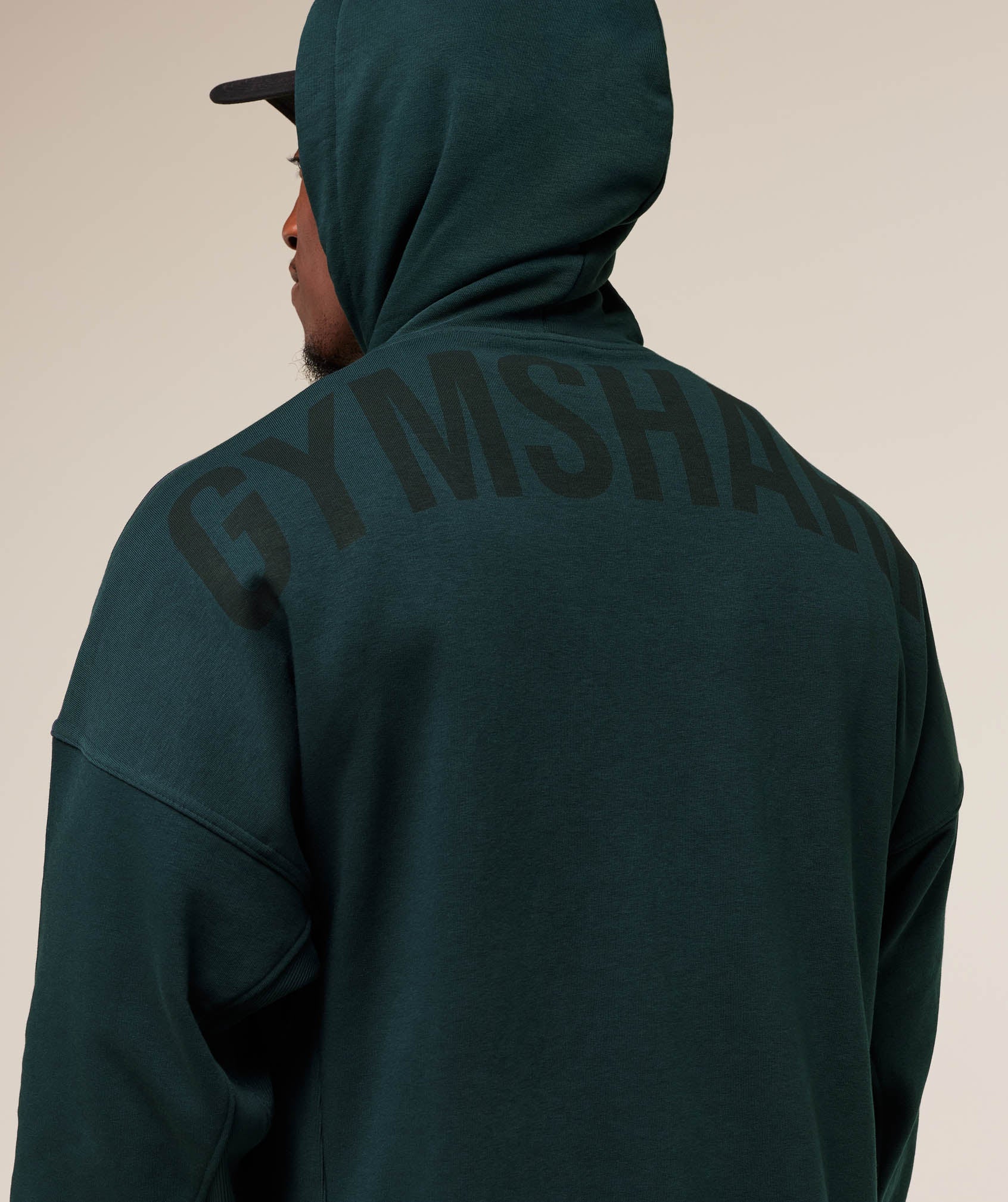 Gymshark Power Hoodie Deep Petrol Blue
