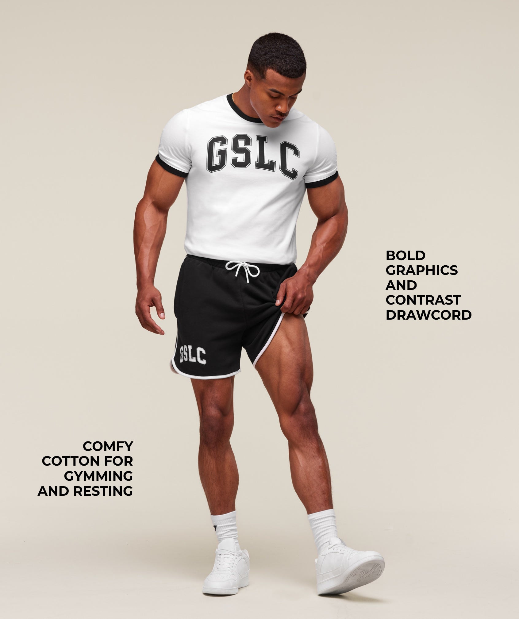 Gymshark Gslc Contrast 5" Shorts Black