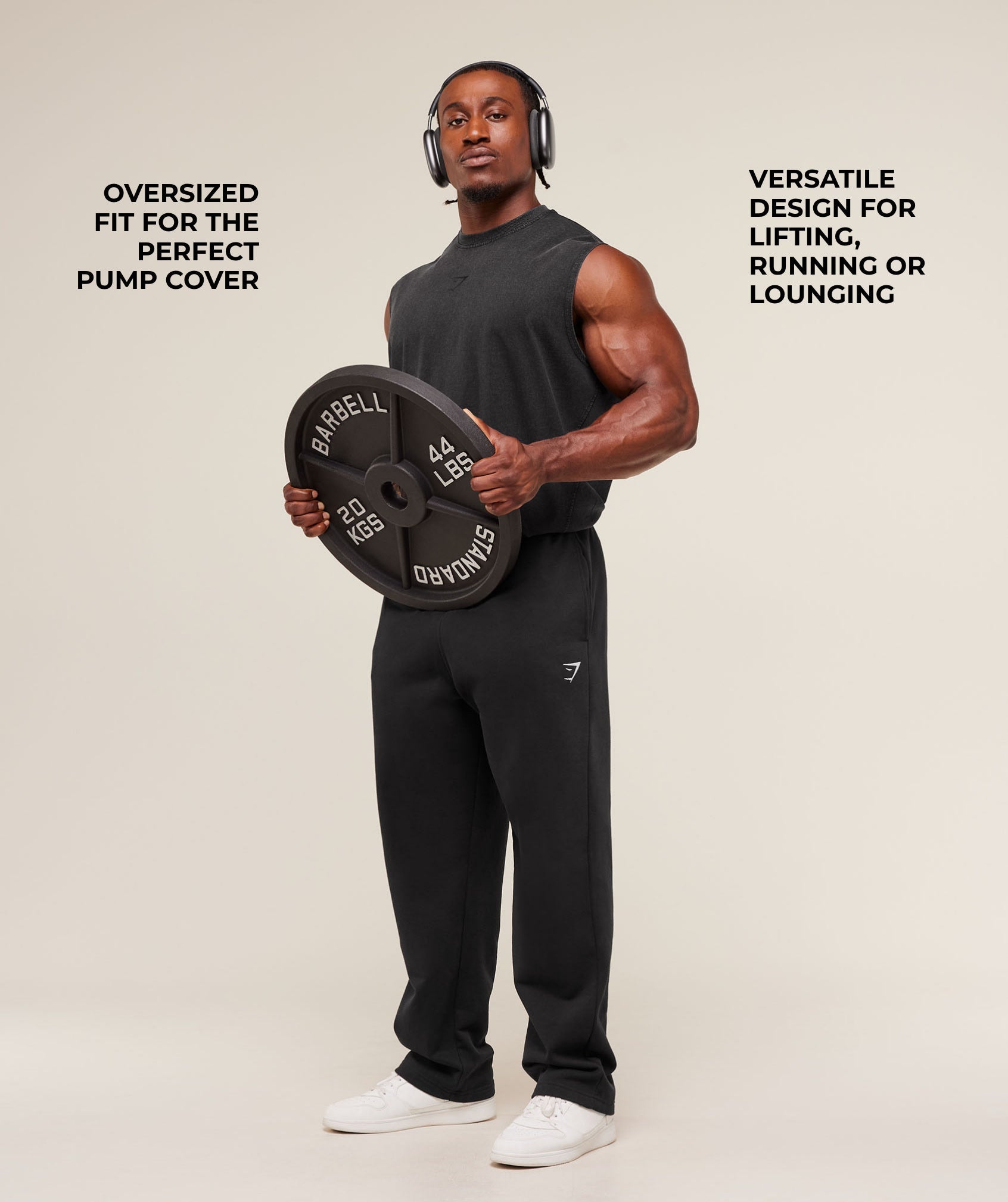 Gymshark Power Washed Tank Gs Black