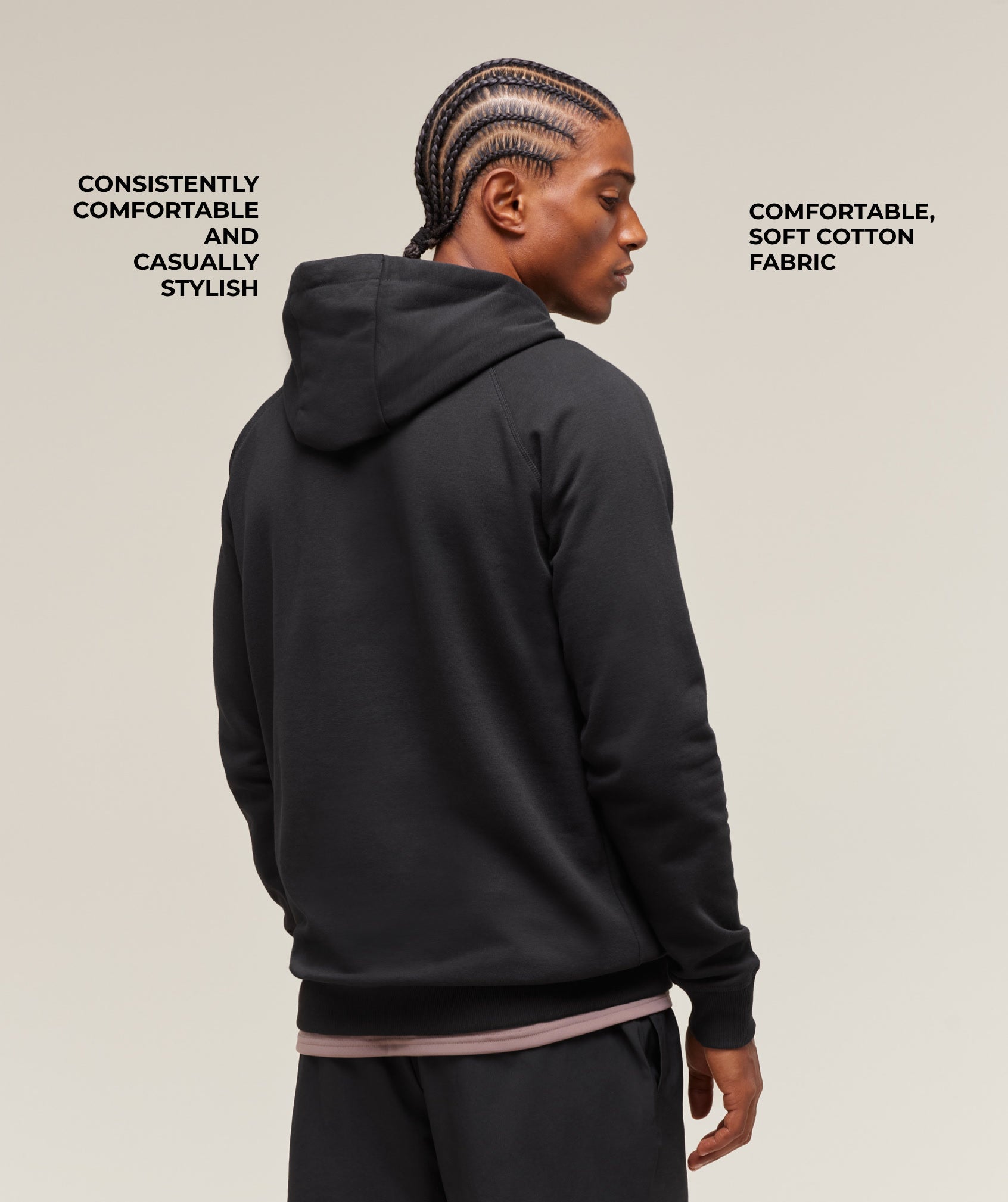 Gymshark Crest Hoodie Black