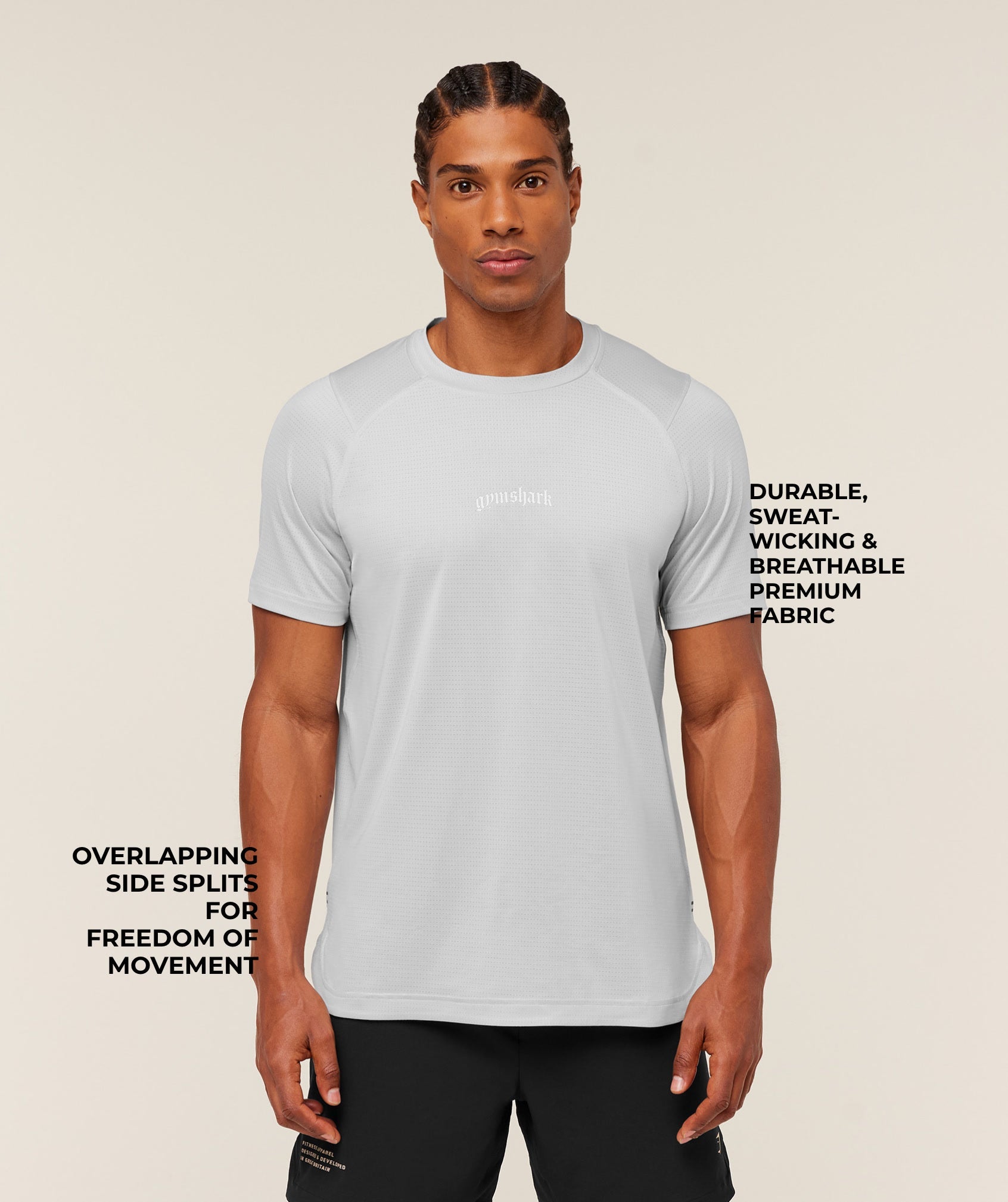 Gymshark Tactical T-Shirt Metal Grey