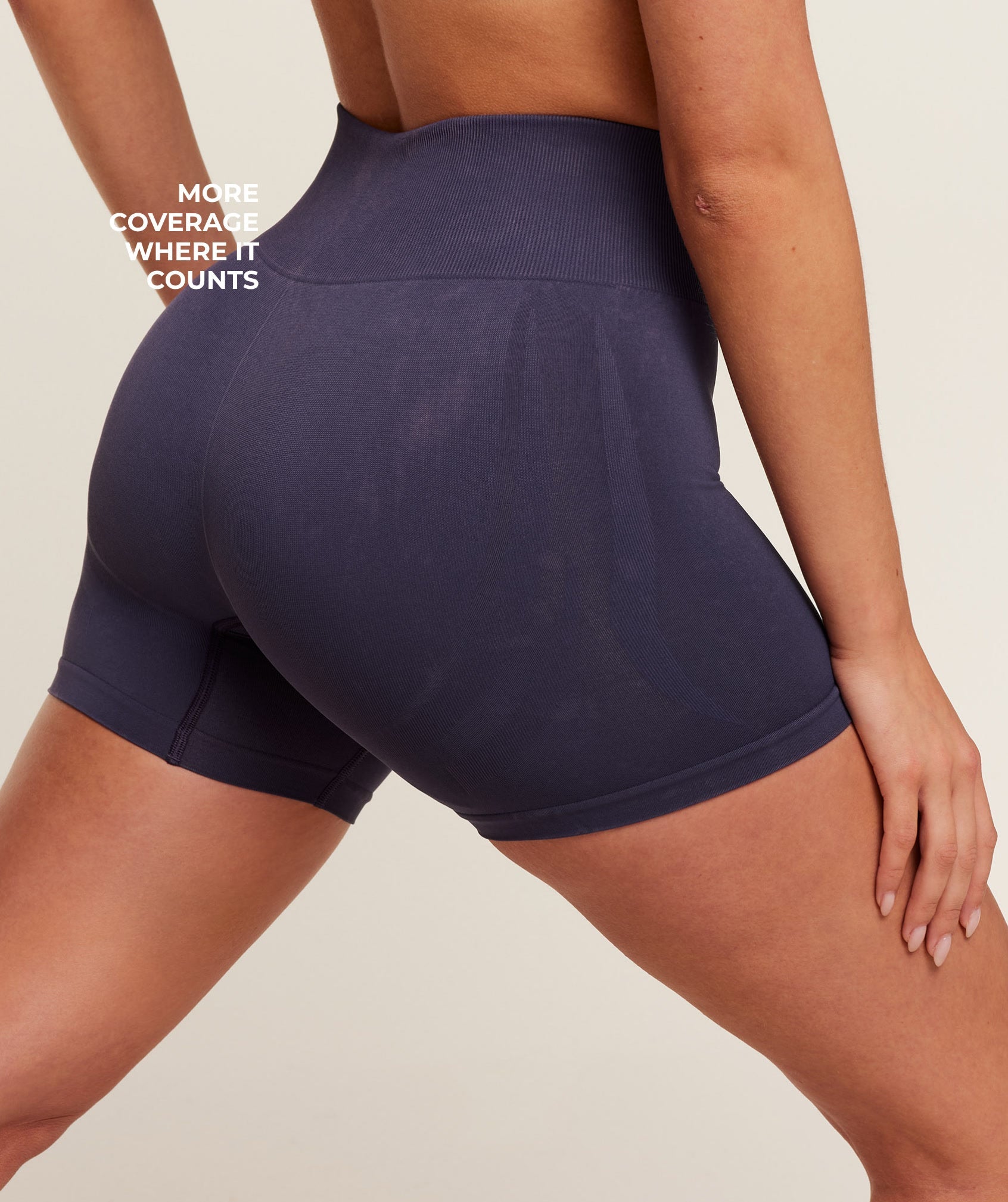 Women's Gymshark Washed Shorts Gs Midnight Purple