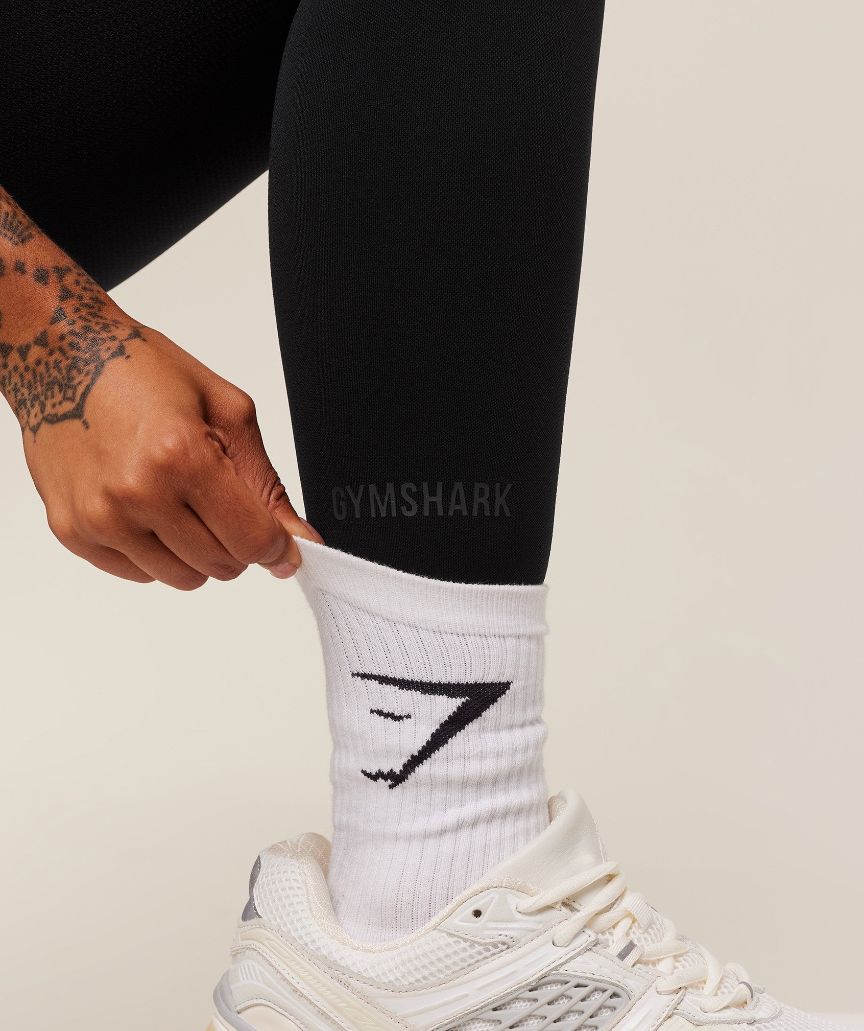 Women's Gymshark Activate Seamless Leggings Black