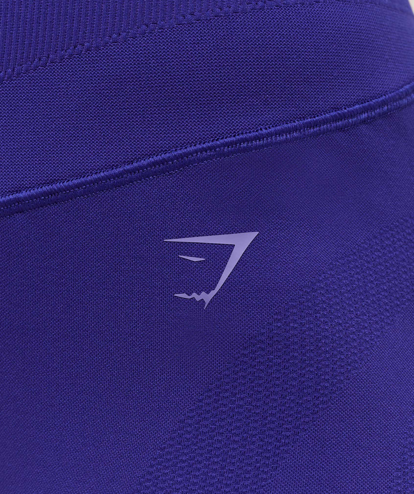 Women's Gymshark Activate Seamless Leggings Cobalt Purple