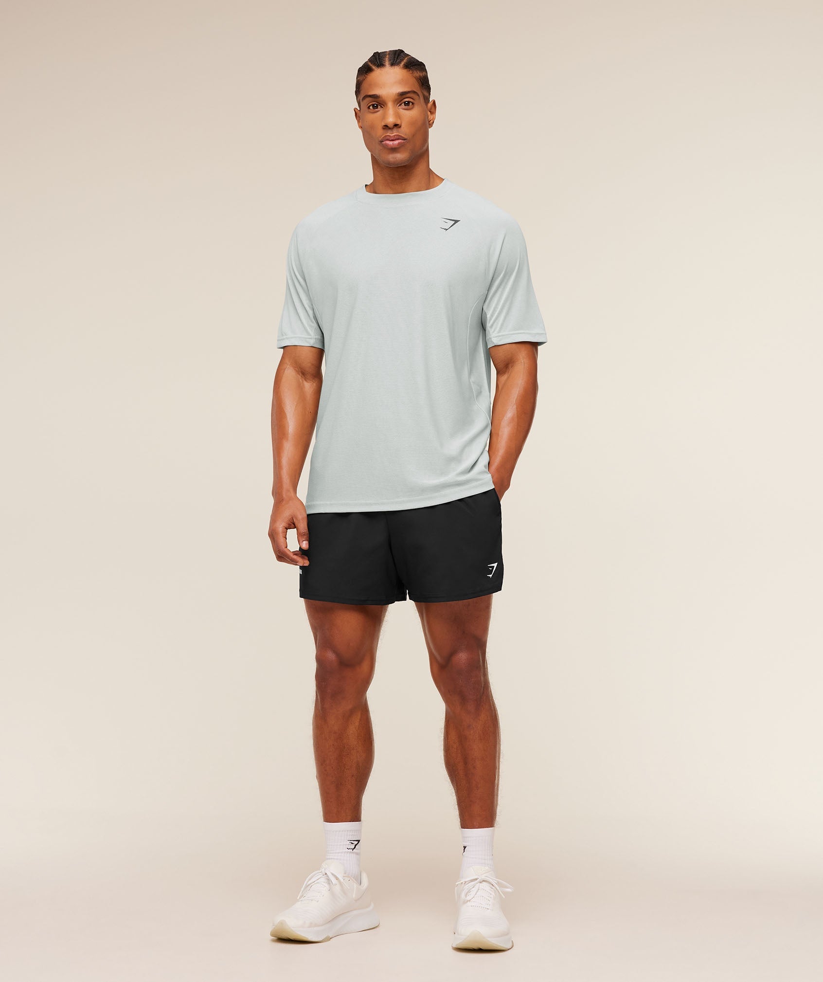 Gymshark Weekend T-Shirt Light Grey