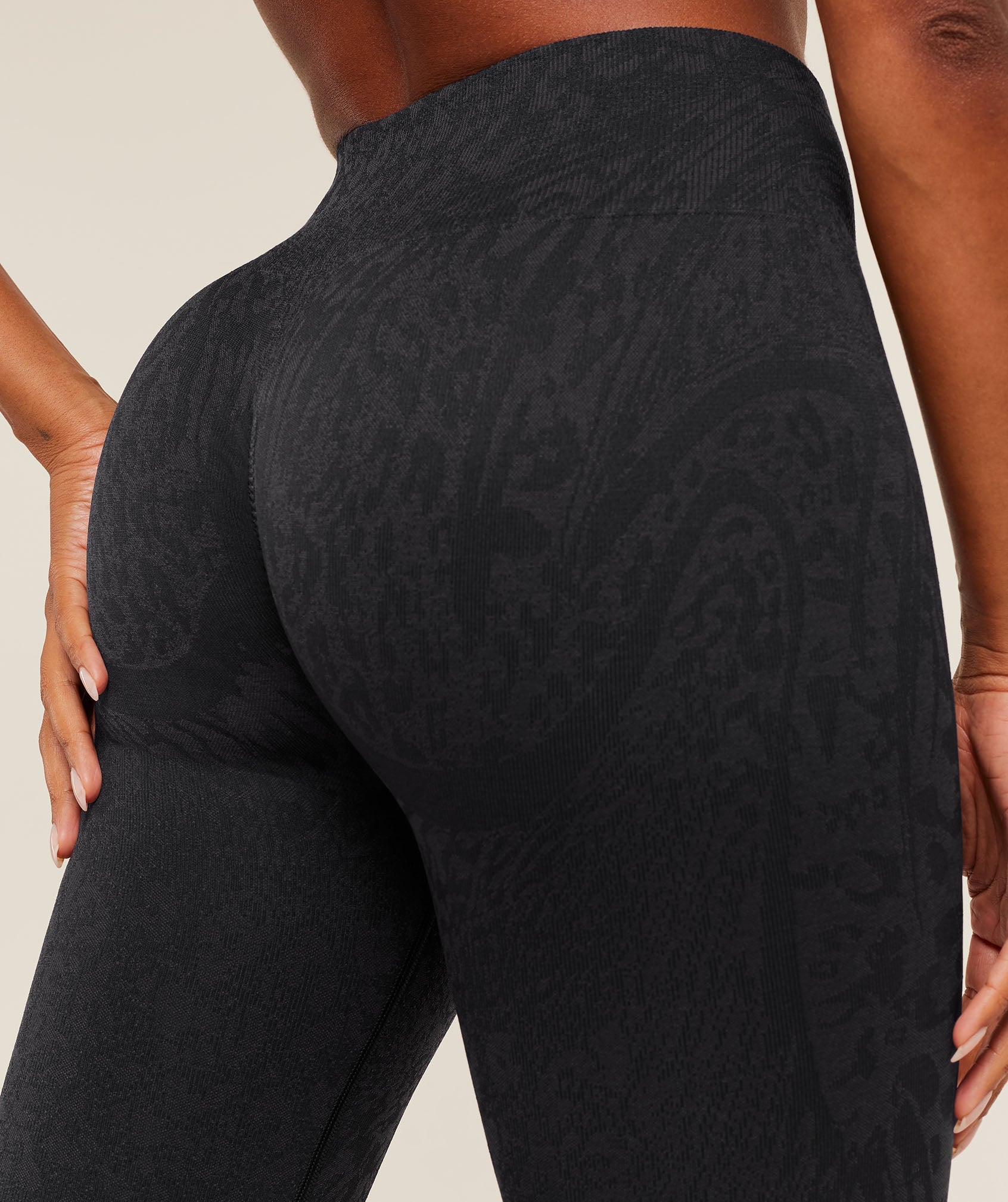 Women's Gymshark Adapt Animal X Whitney Leggings Black