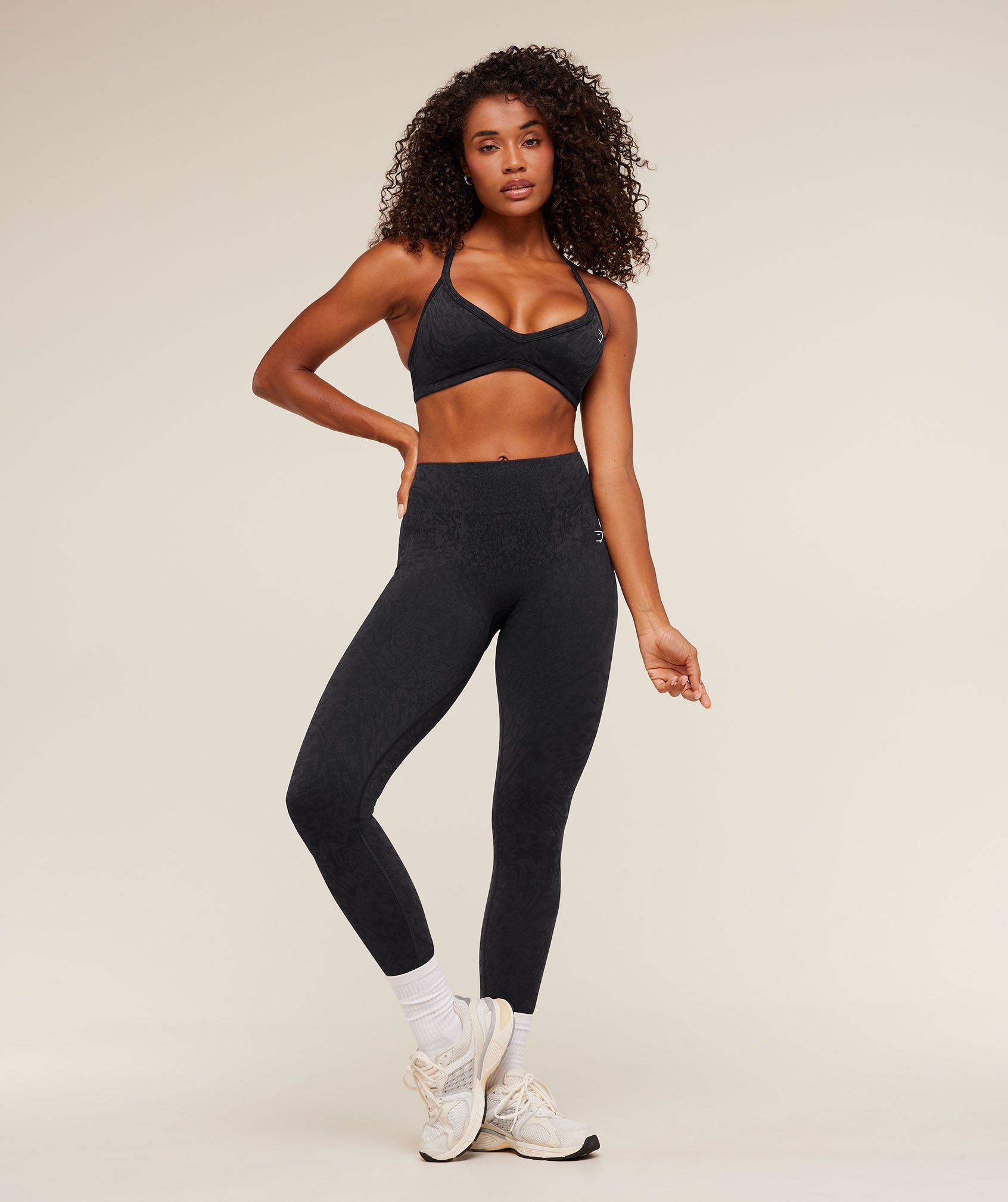 Women's Gymshark Adapt Animal X Whitney Leggings Black