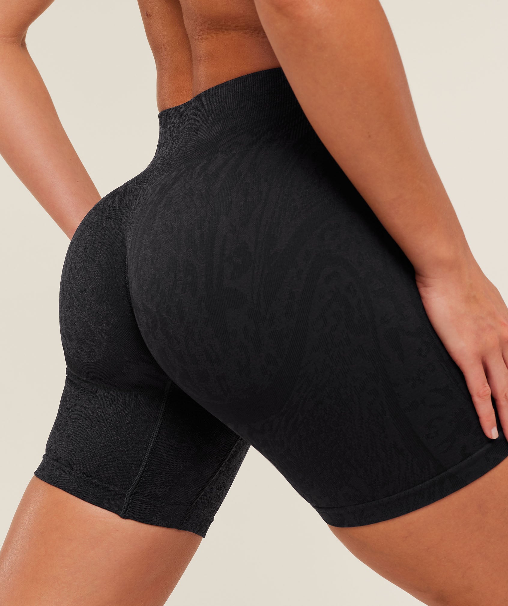 Women's Gymshark Adapt Animal X Whitney Shorts Black