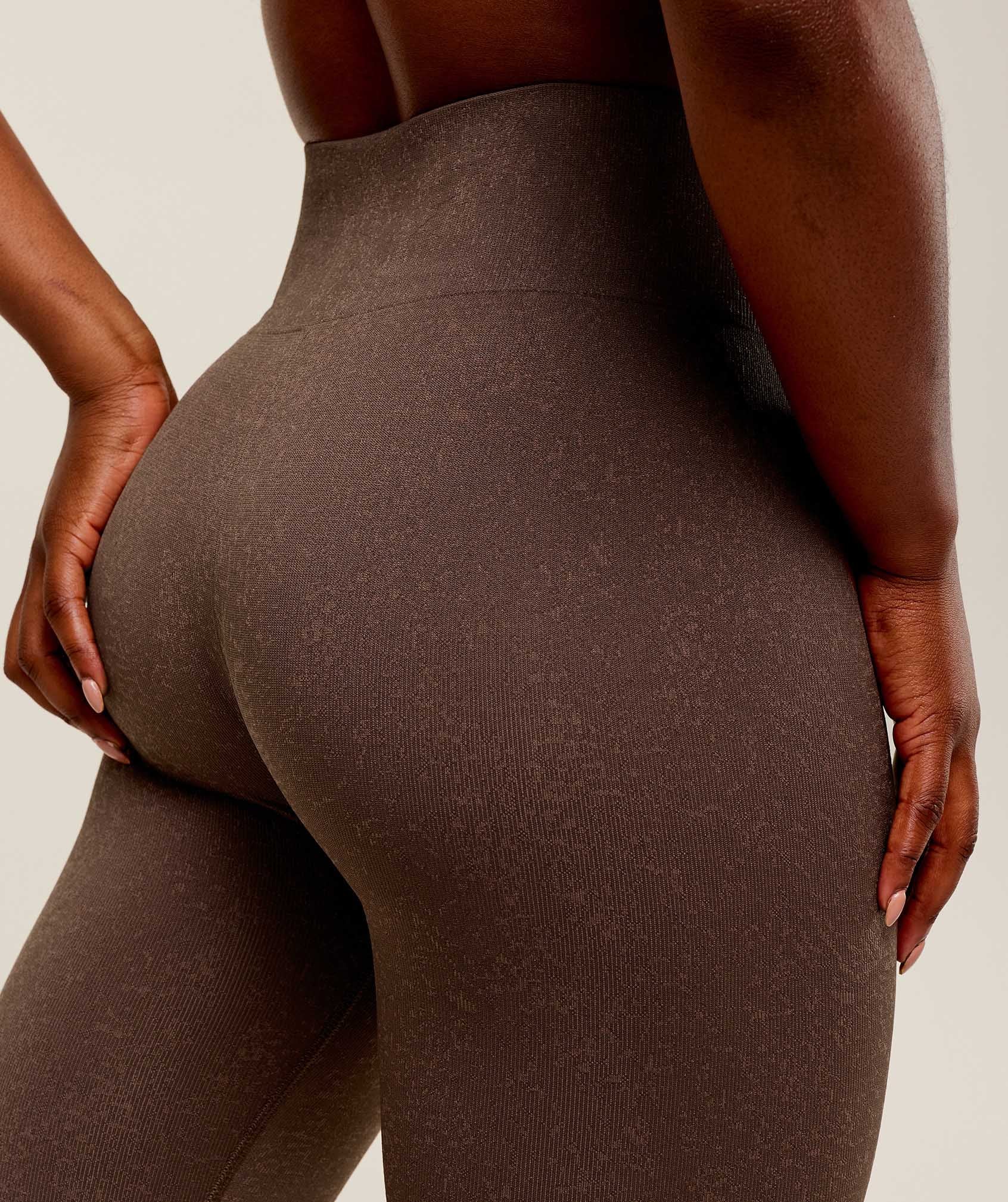 Women's Gymshark Adapt Fleck X Whitney Leggings Soft Brown