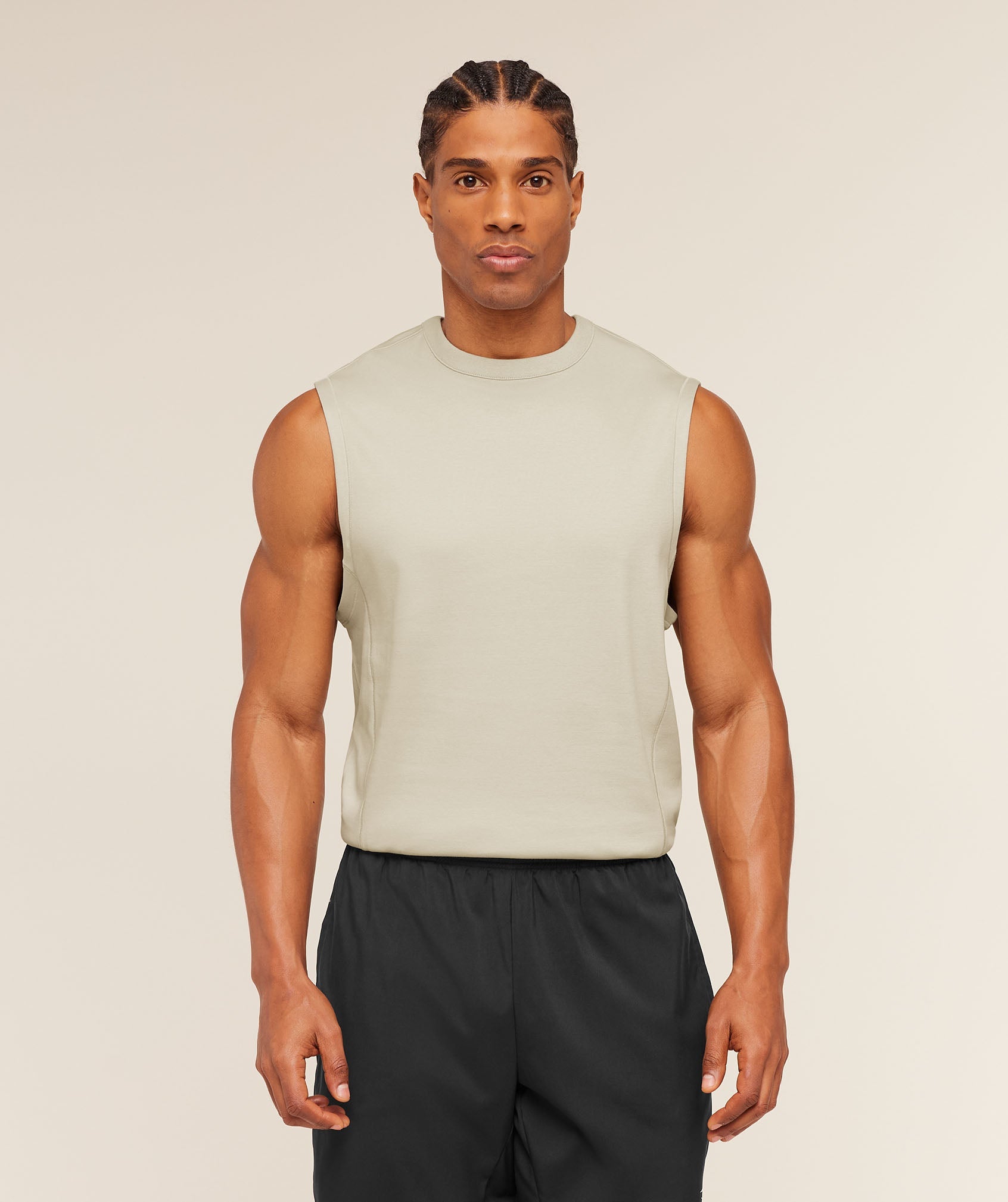 Gymshark Off Duty Tank Pebble Grey