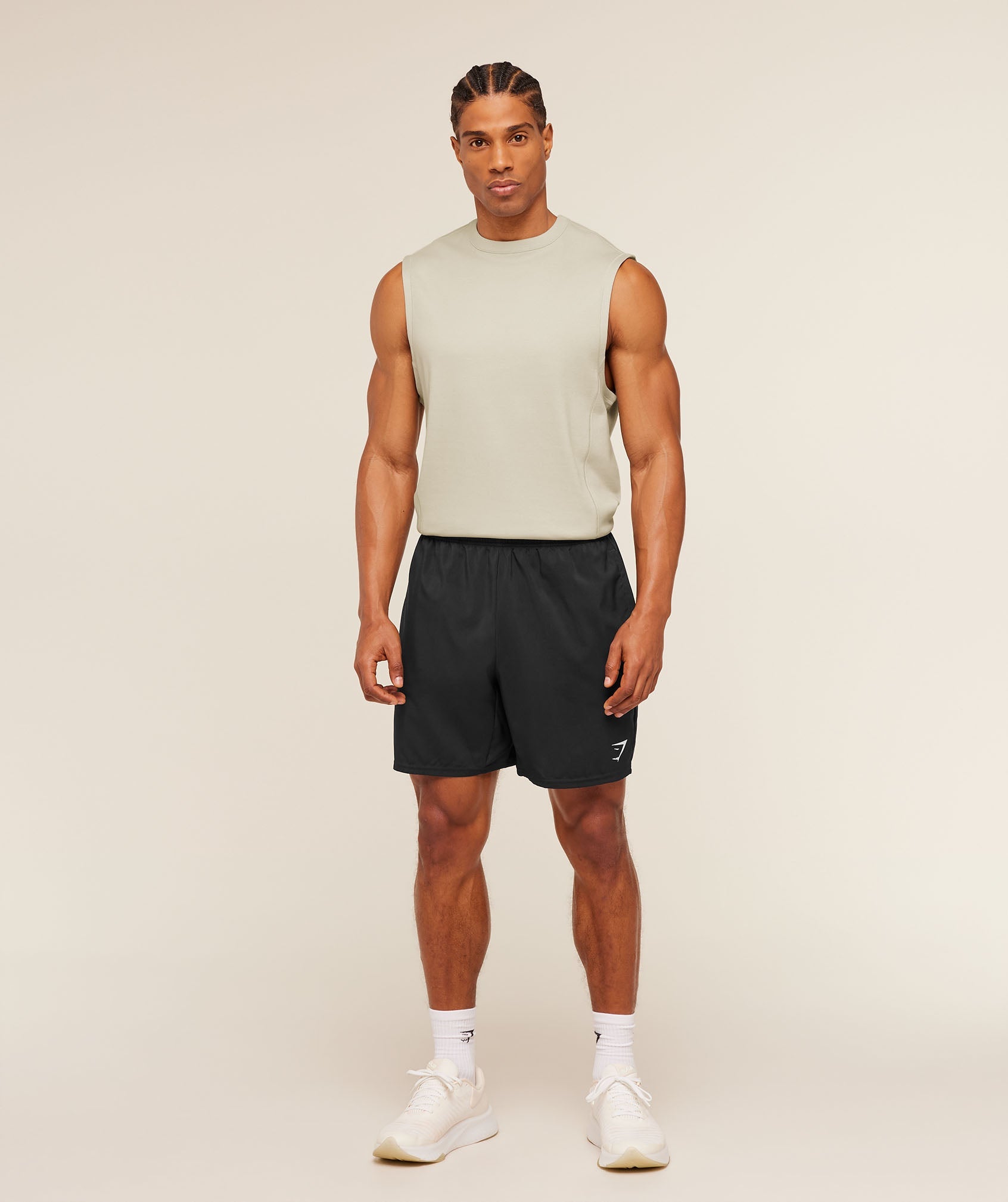 Gymshark Off Duty Tank Pebble Grey