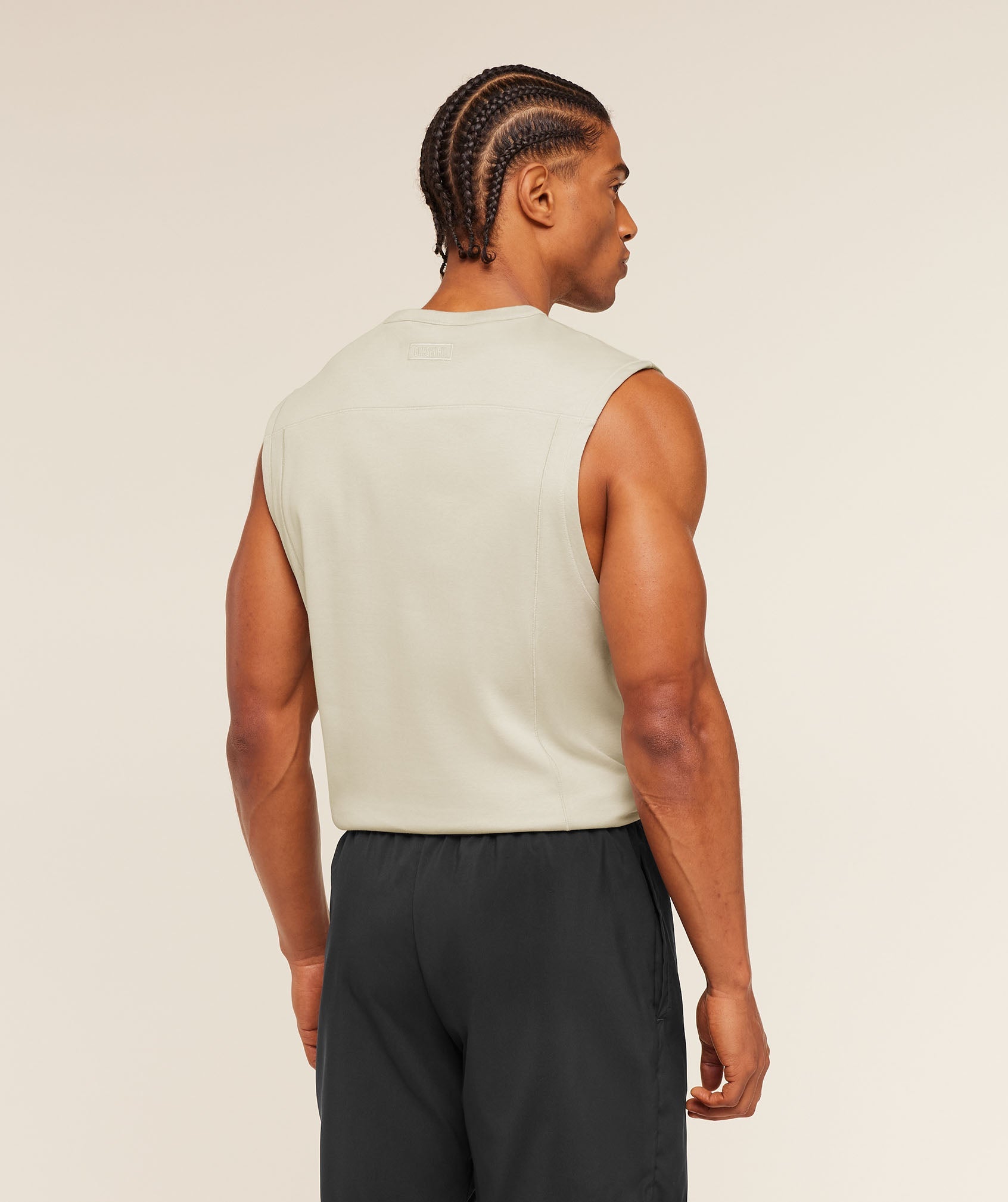 Gymshark Off Duty Tank Pebble Grey