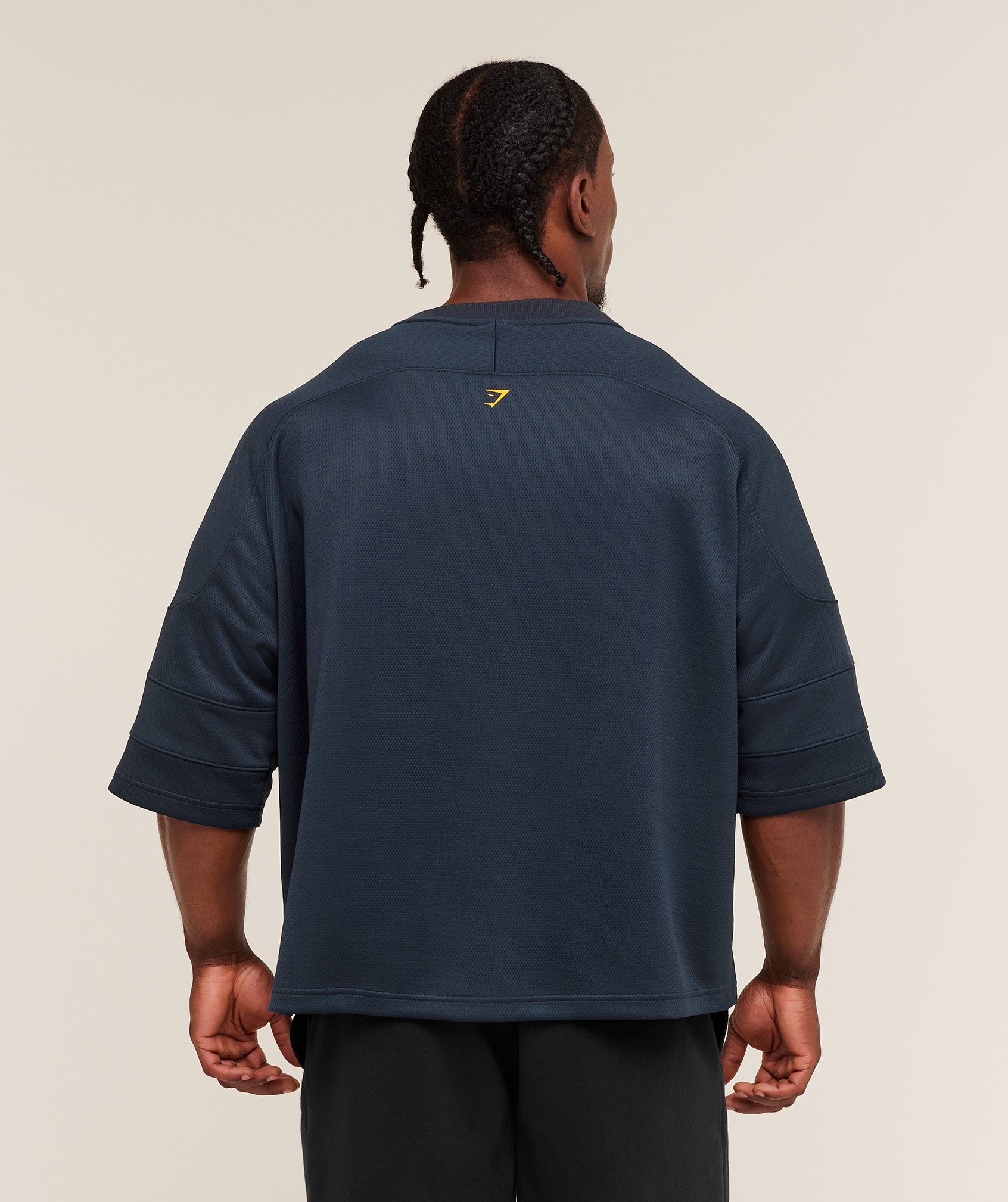 Gymshark American Football Jersey Heavy Blue