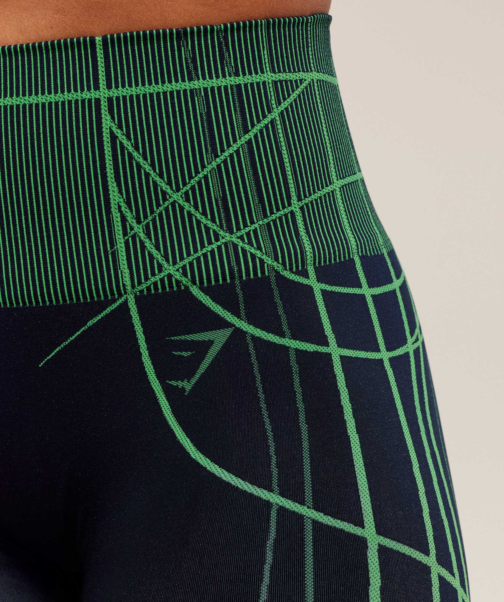 Women's Gymshark Apex Seamless Leggings Heavy Blue