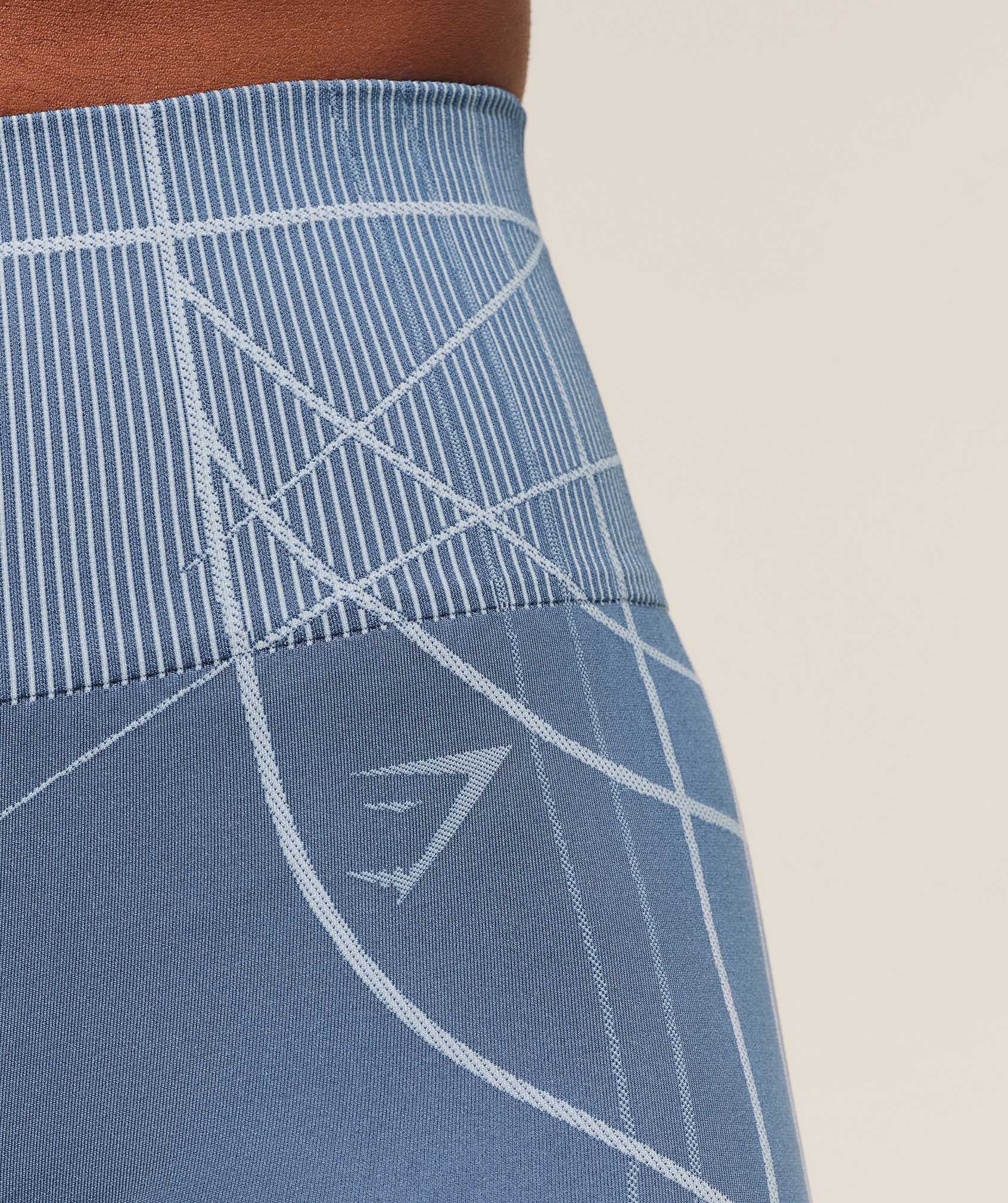 Women's Gymshark Apex Seamless Shorts Worn Blue