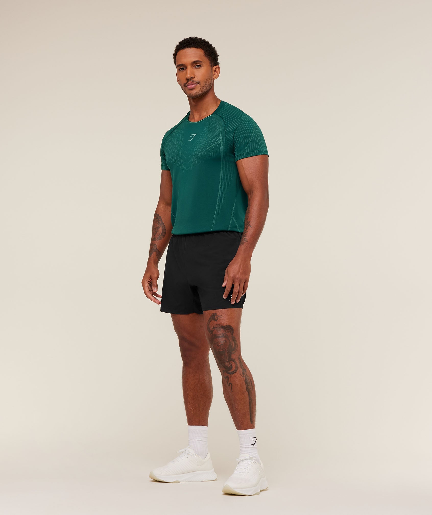 Gymshark Apex Seamless T-Shirt Weighted Teal