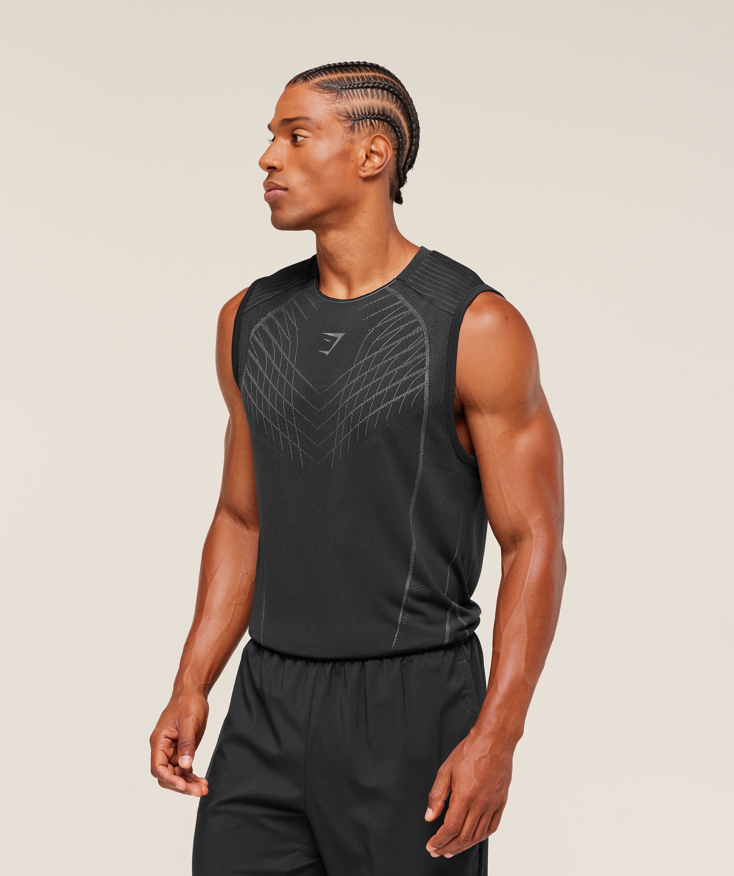 Gymshark Apex Seamless Tank Black