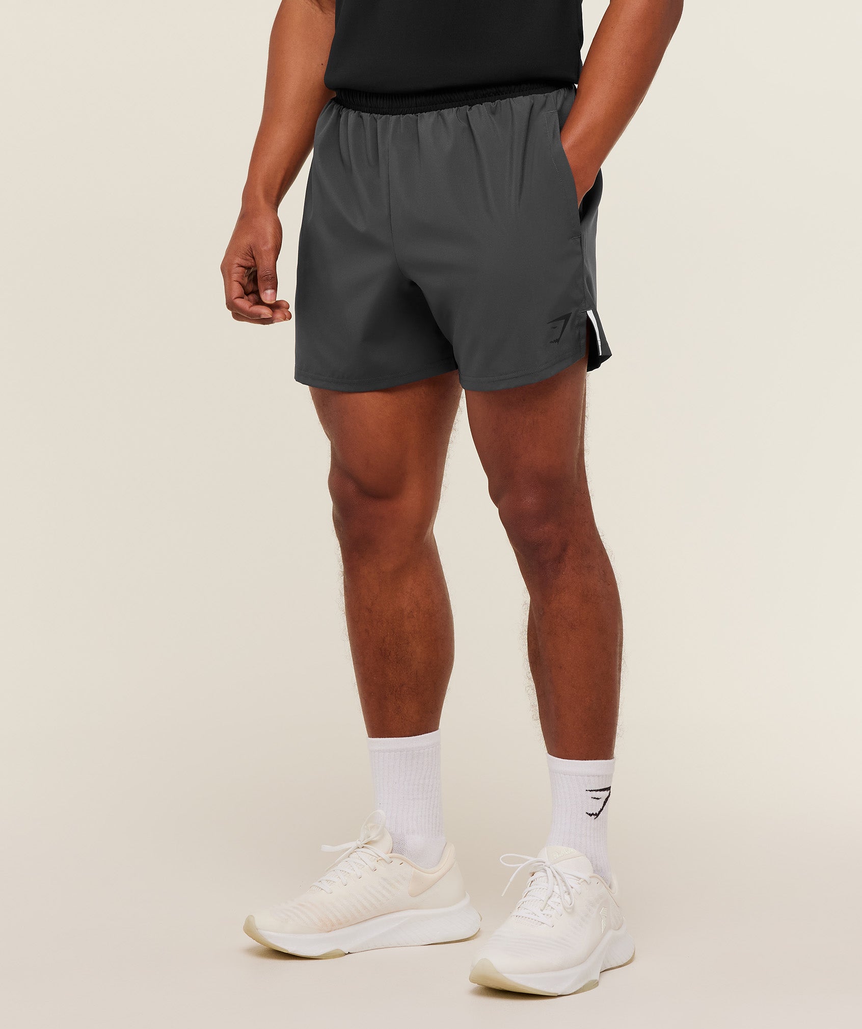 Gymshark Arrival Contrast Shorts Grey