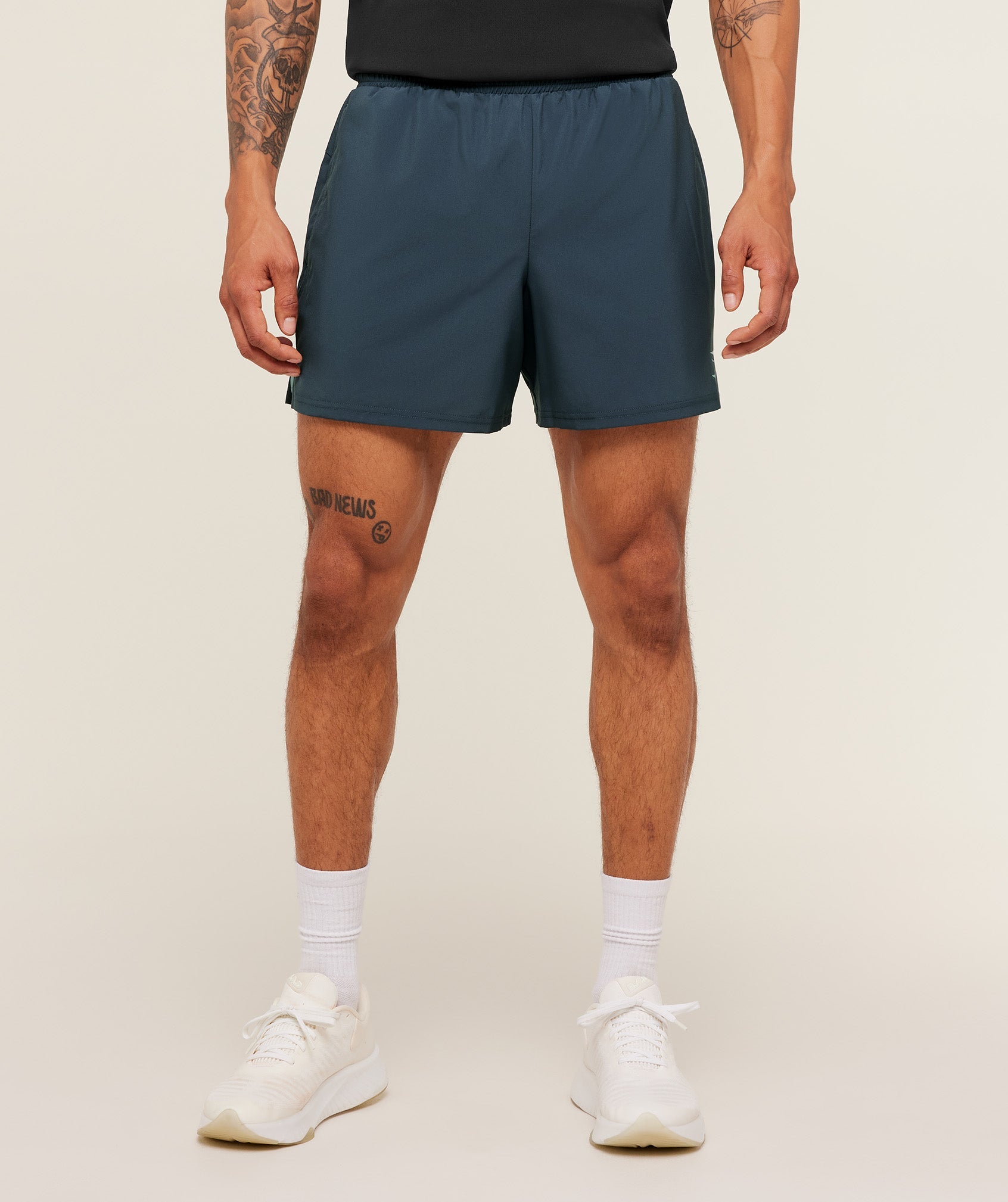 Gymshark Arrival Contrast Shorts Stealth Blue
