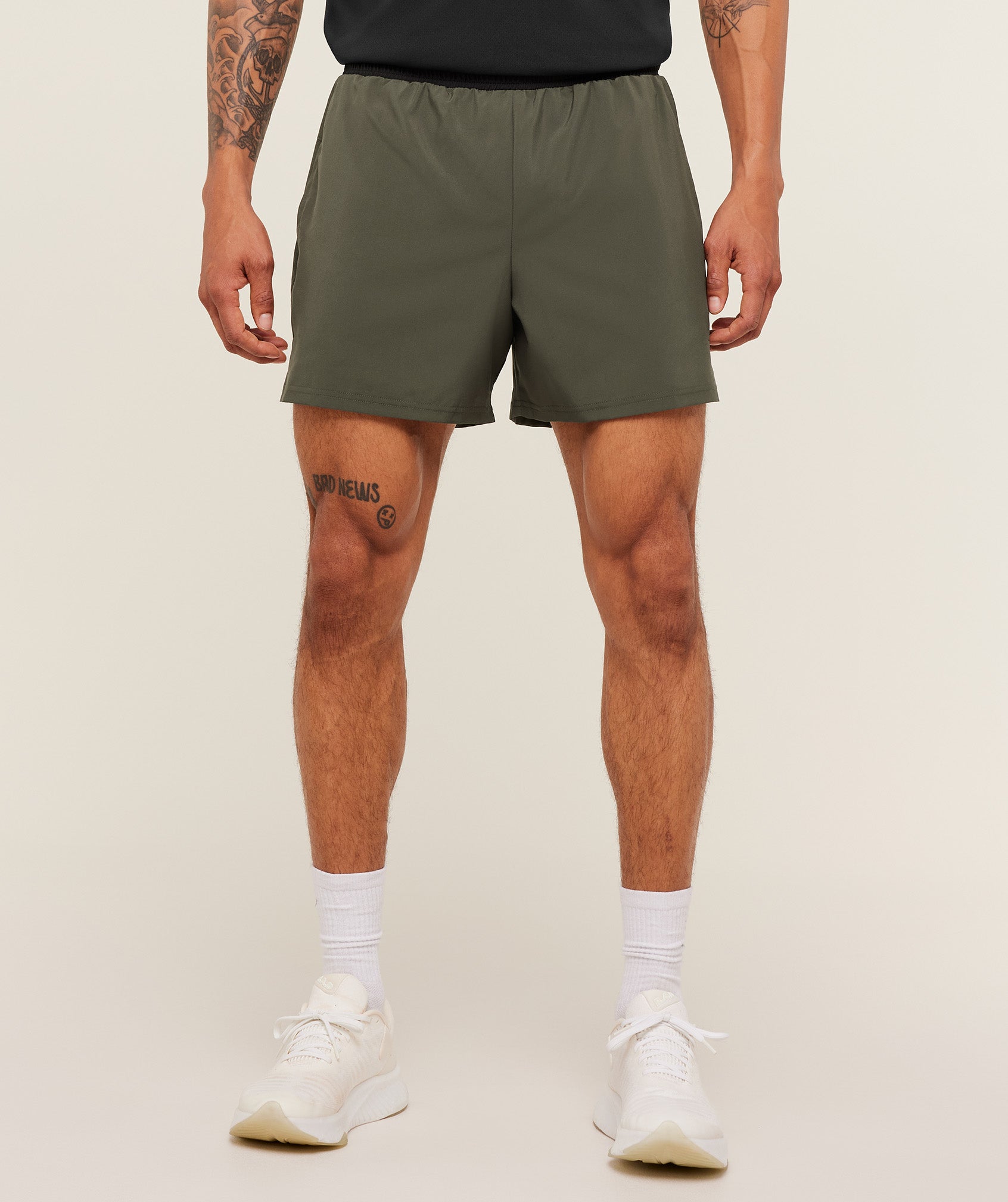 Gymshark Arrival Contrast Shorts Strength Green