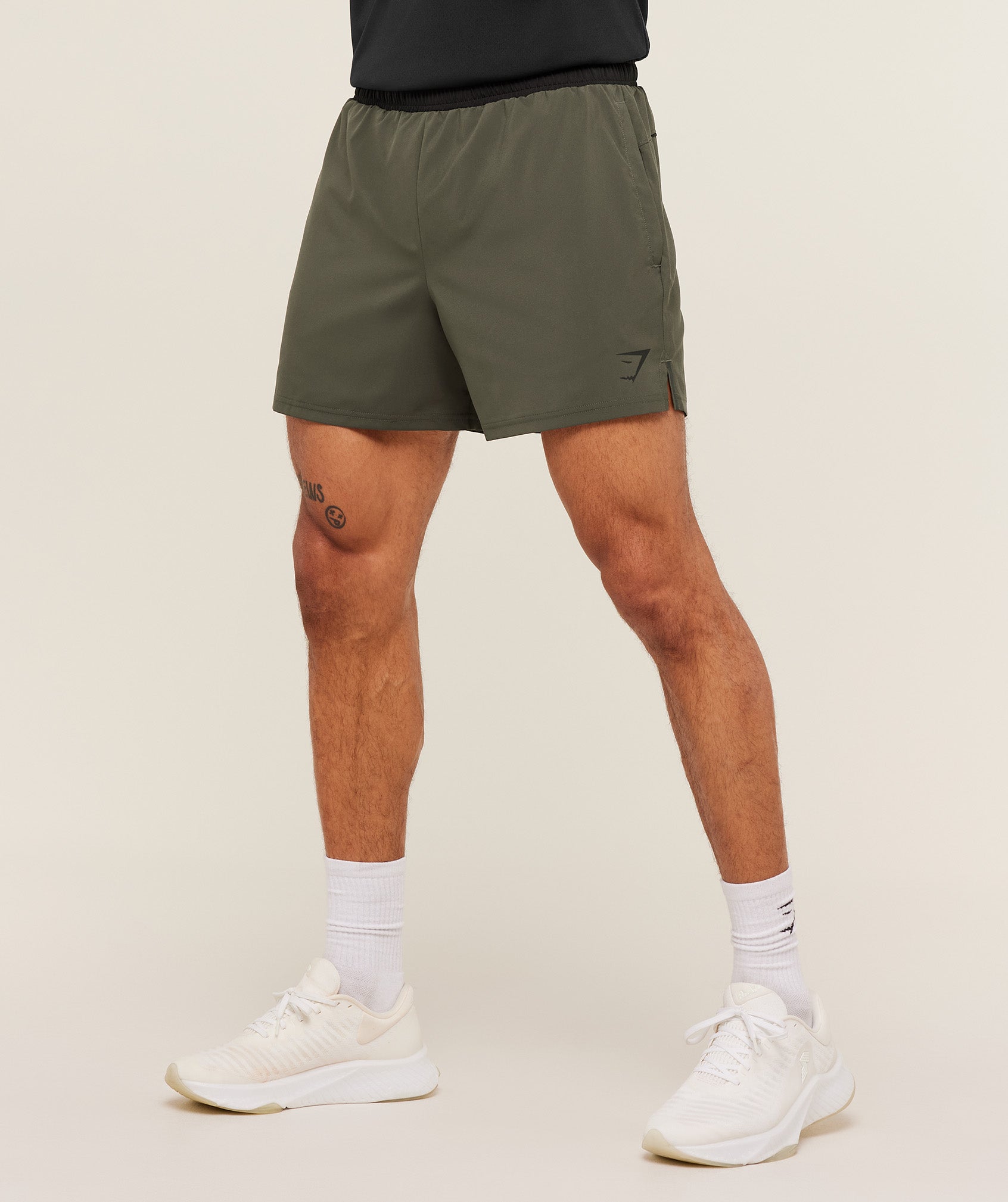 Gymshark Arrival Contrast Shorts Strength Green