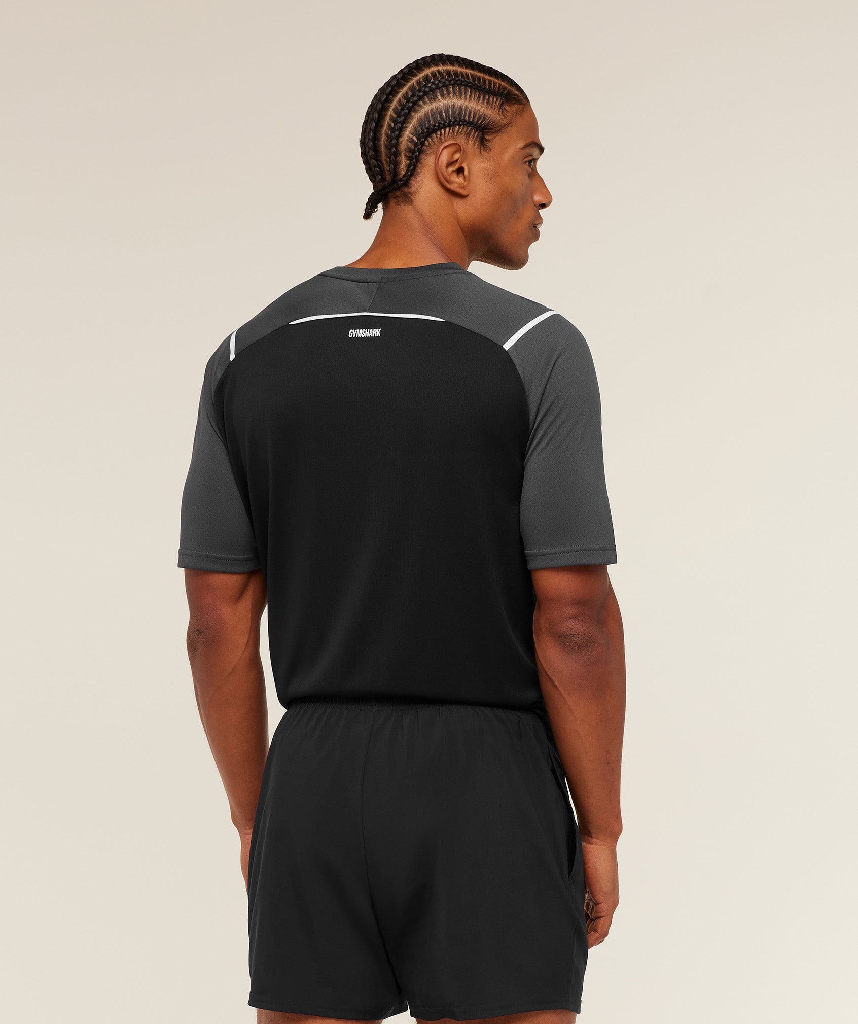 Gymshark Arrival Contrast T-Shirt Grey