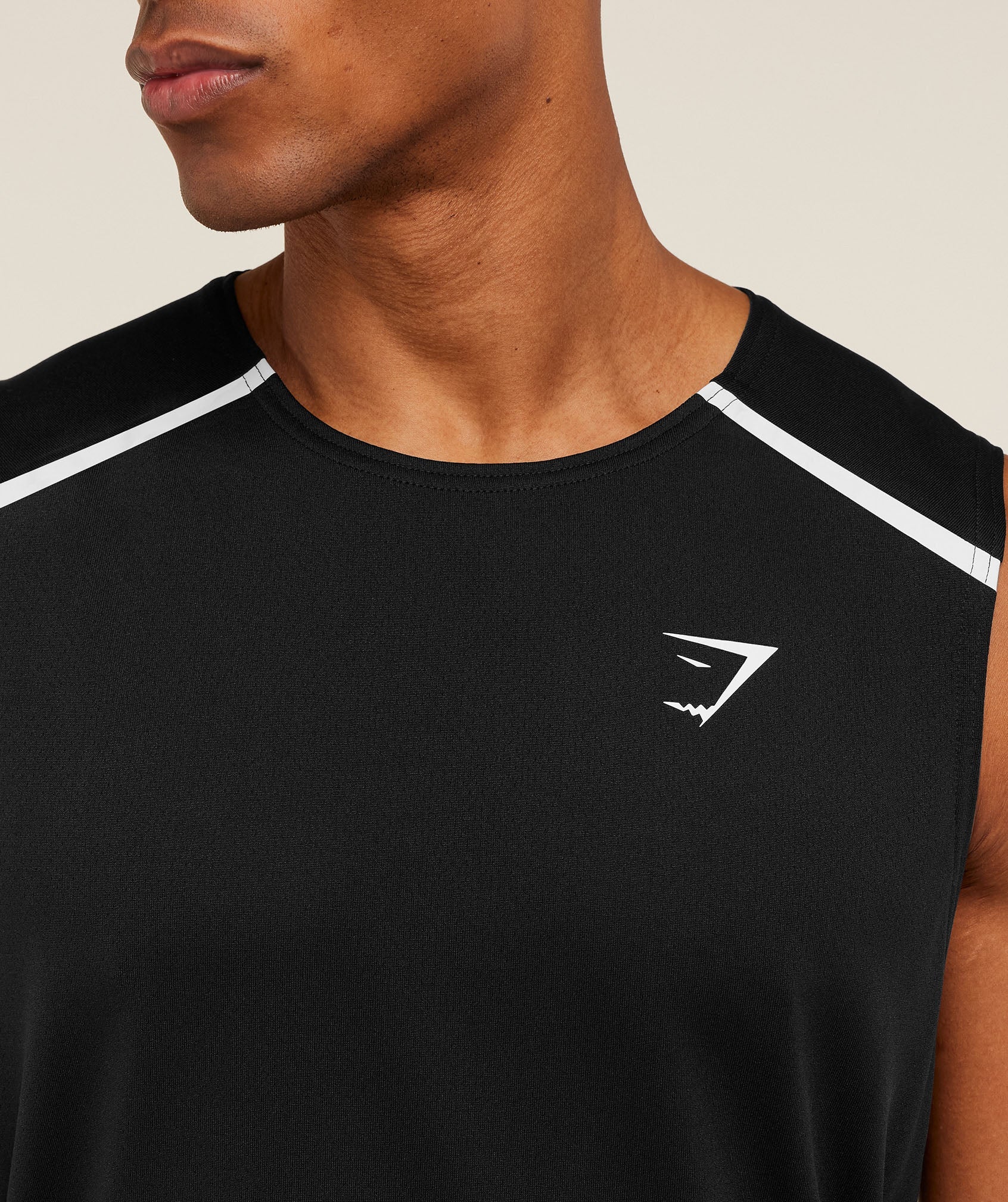 Gymshark Arrival Contrast Tank Black