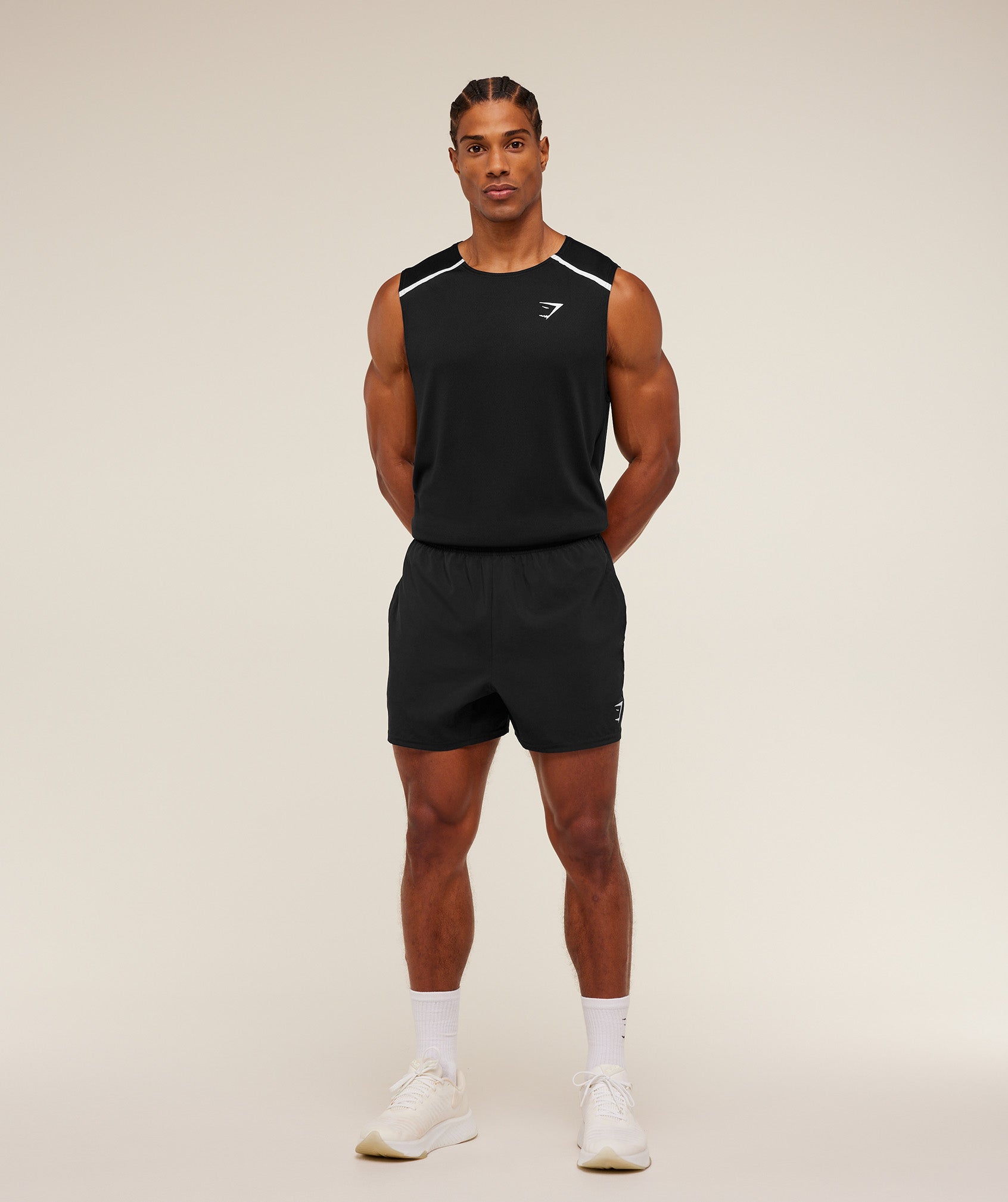 Gymshark Arrival Contrast Tank Black