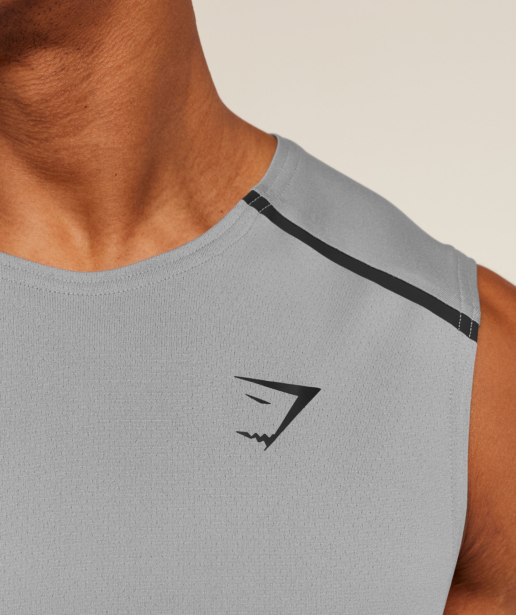 Gymshark Arrival Contrast Tank Smokey Grey