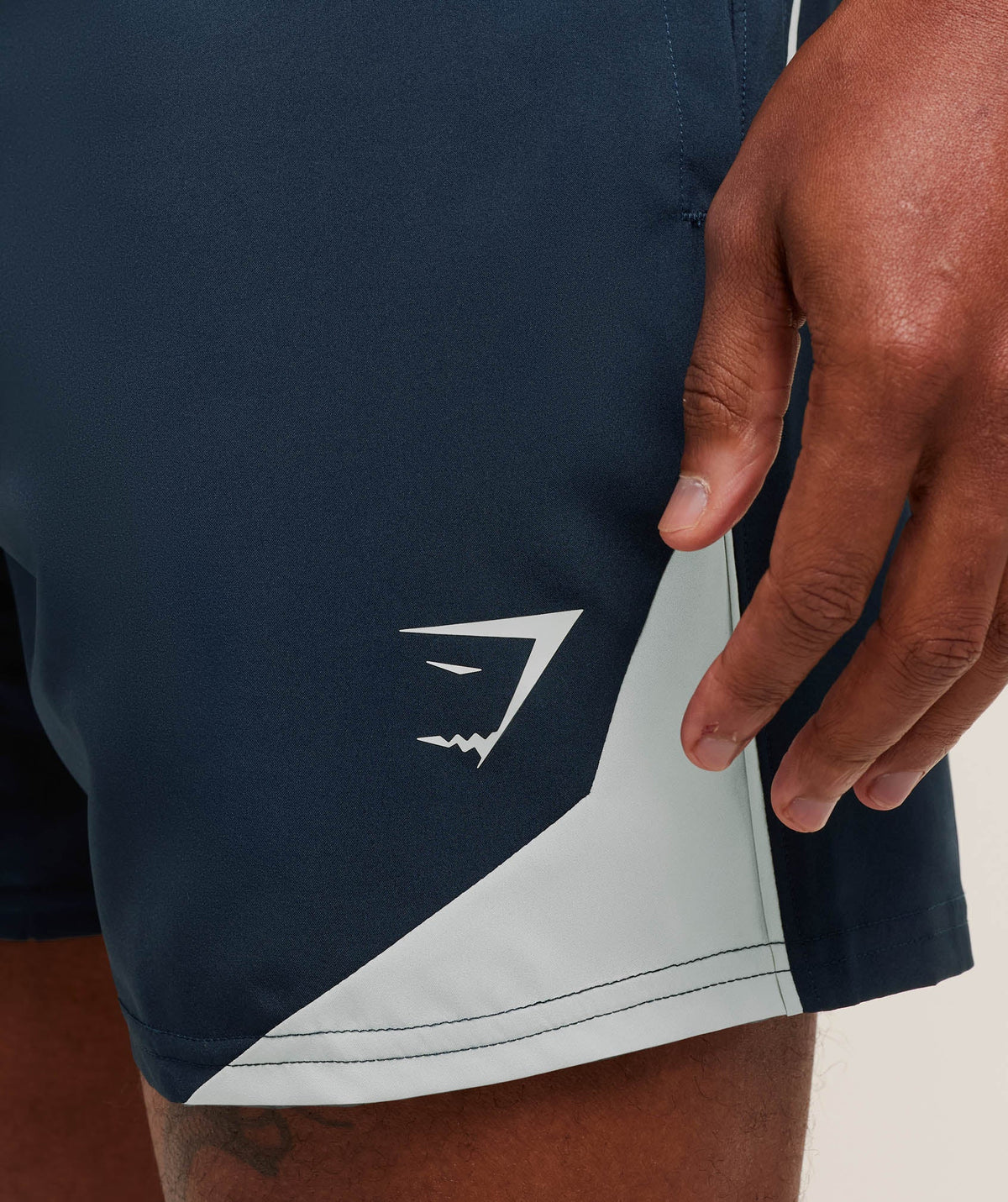 Gymshark Arrival Block 6" Shorts Navy