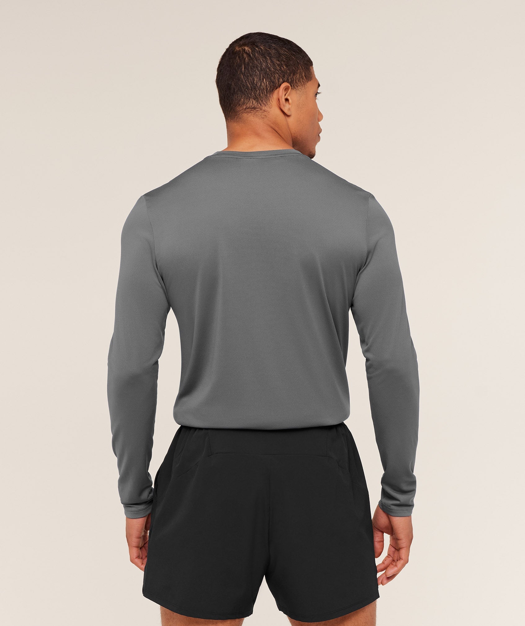 Gymshark Arrival Long Sleeve T-Shirt Silhouette Grey