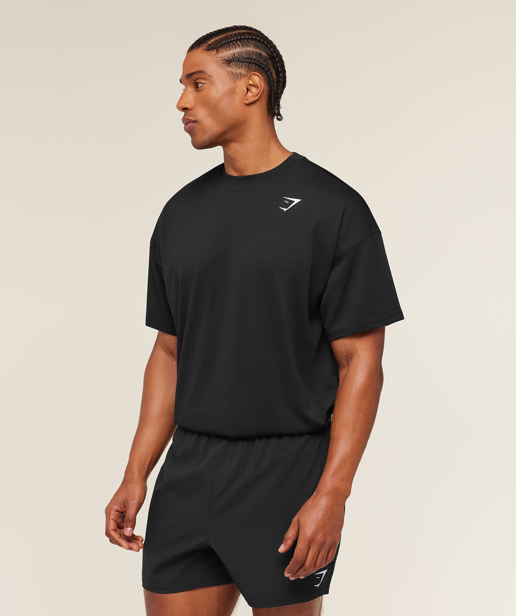 Gymshark Arrival Oversized T-Shirt Black
