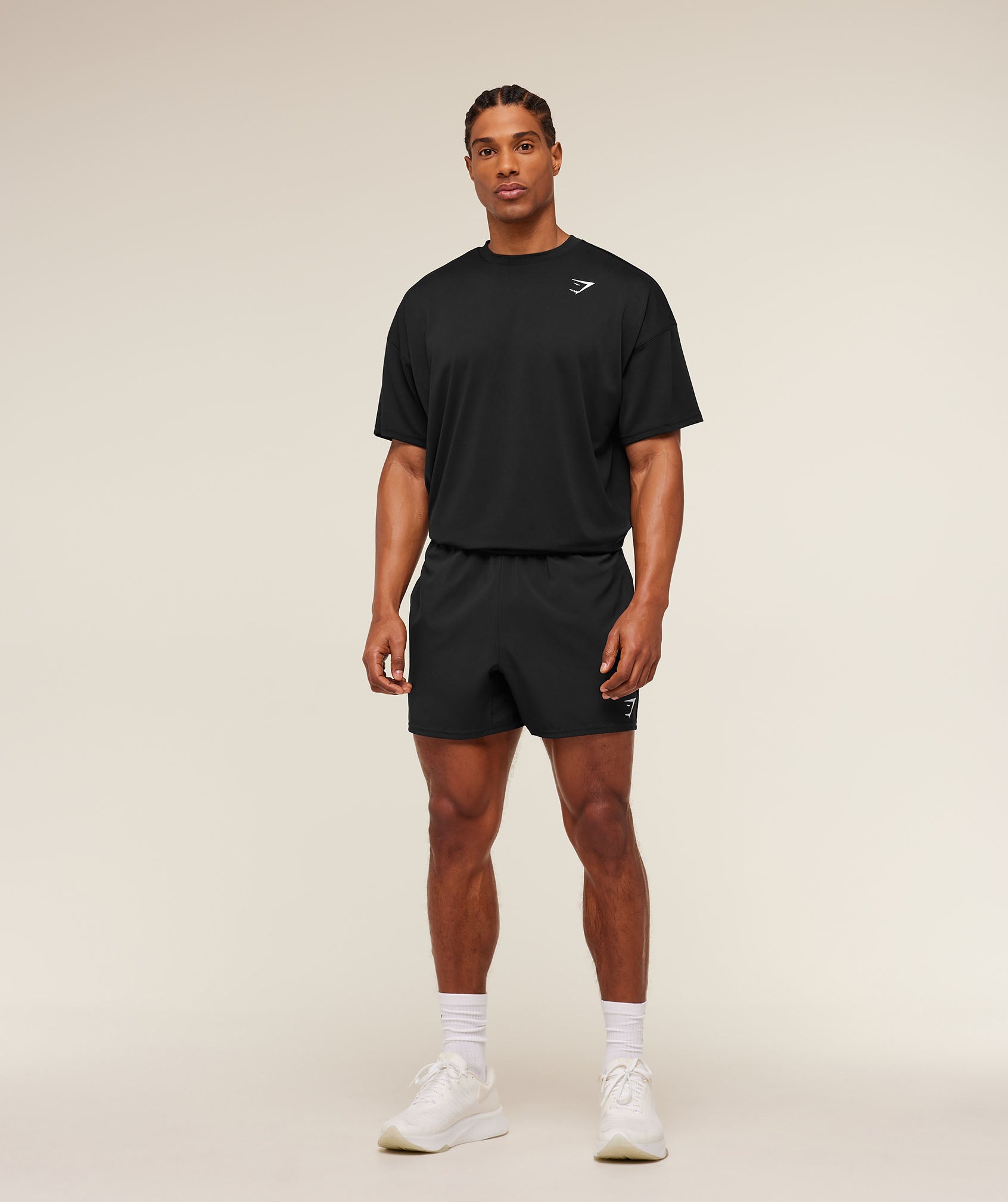 Gymshark Arrival Oversized T-Shirt Black